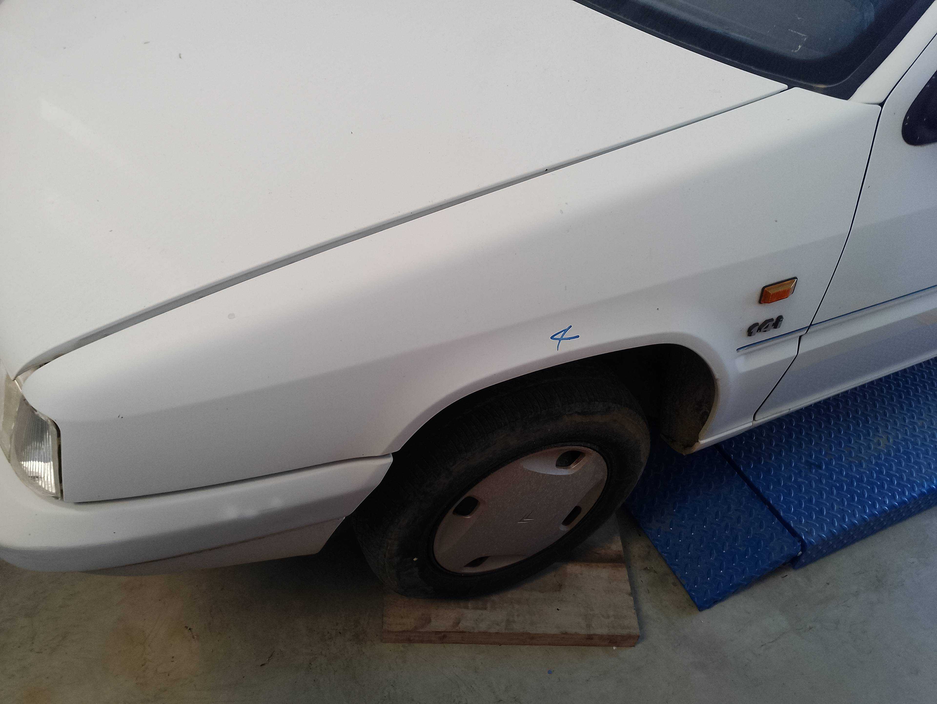 Recambio de aleta delantera izquierda para citroën zx 1,4 armonia referencia OEM IAM   