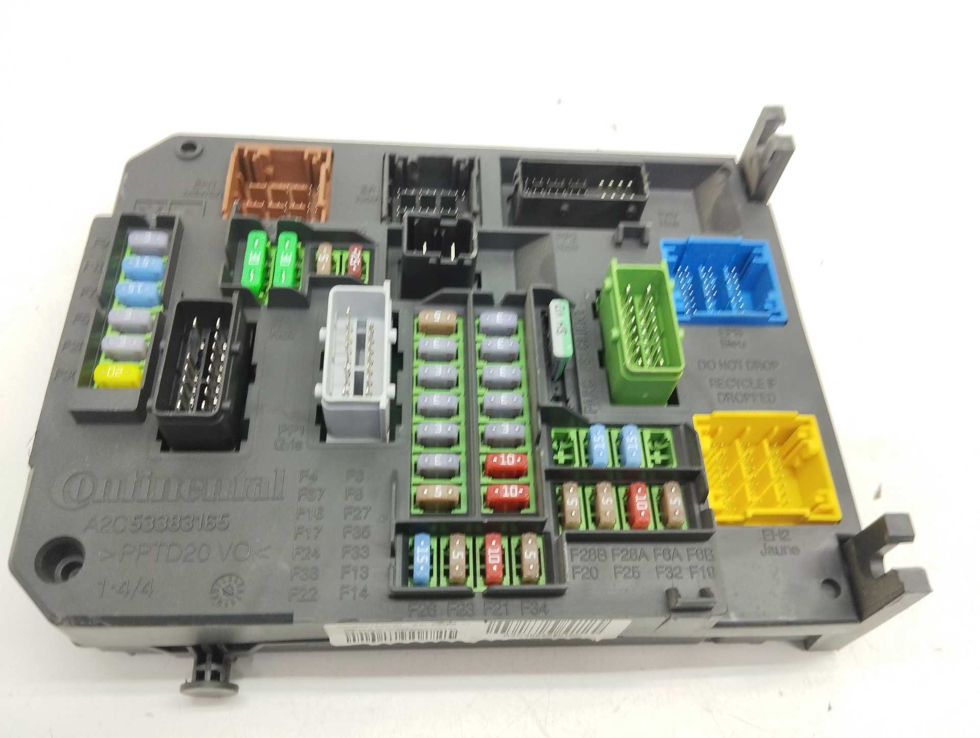 Recambio de centralita bsi para ds 4 basis referencia OEM IAM 980668798001 A2C3884870100 CONTINENTAL