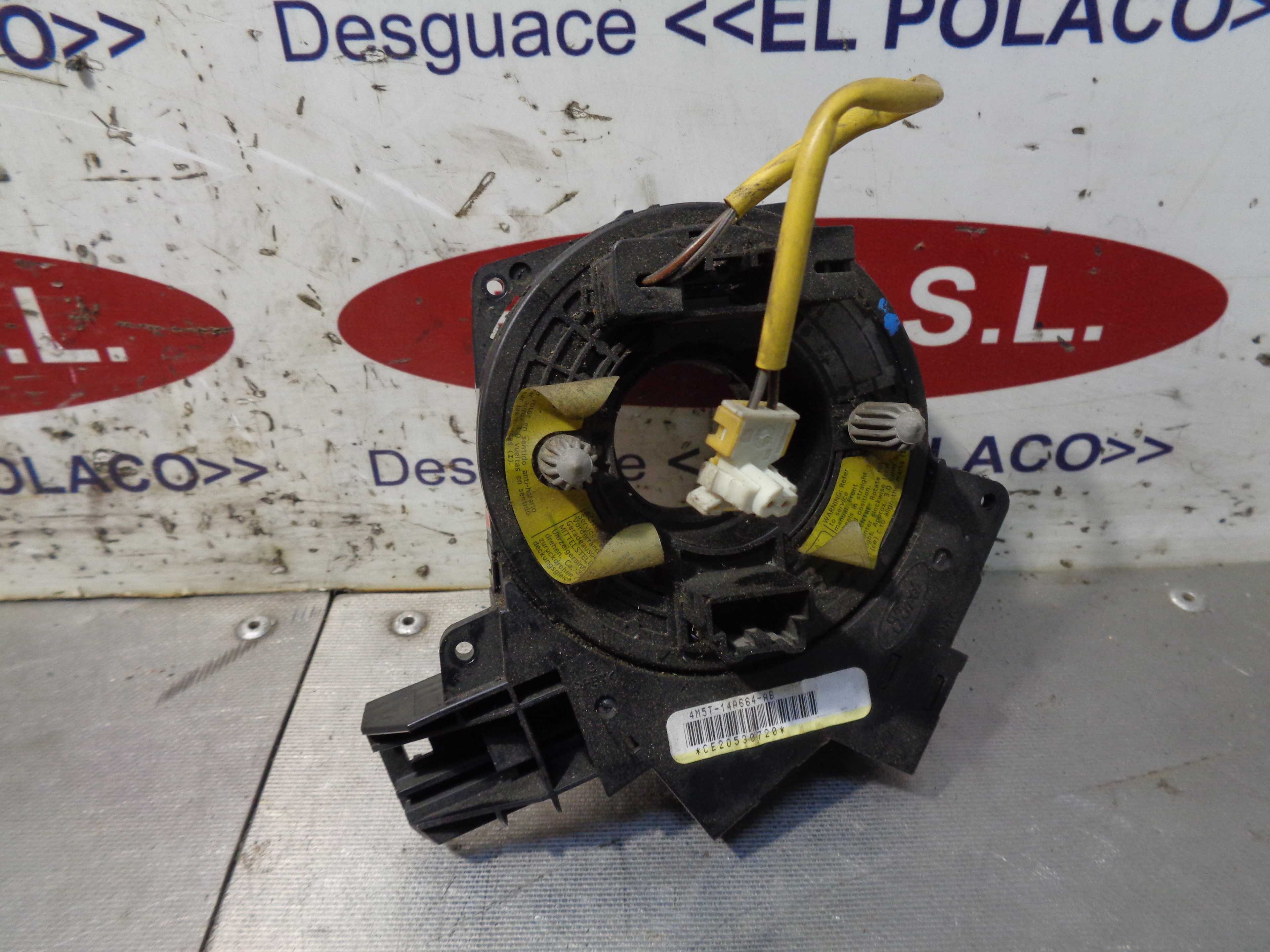 Recambio de anillo airbag para ford focus c-max (cap) ambiente (d) referencia OEM IAM 4M5T14A664  
