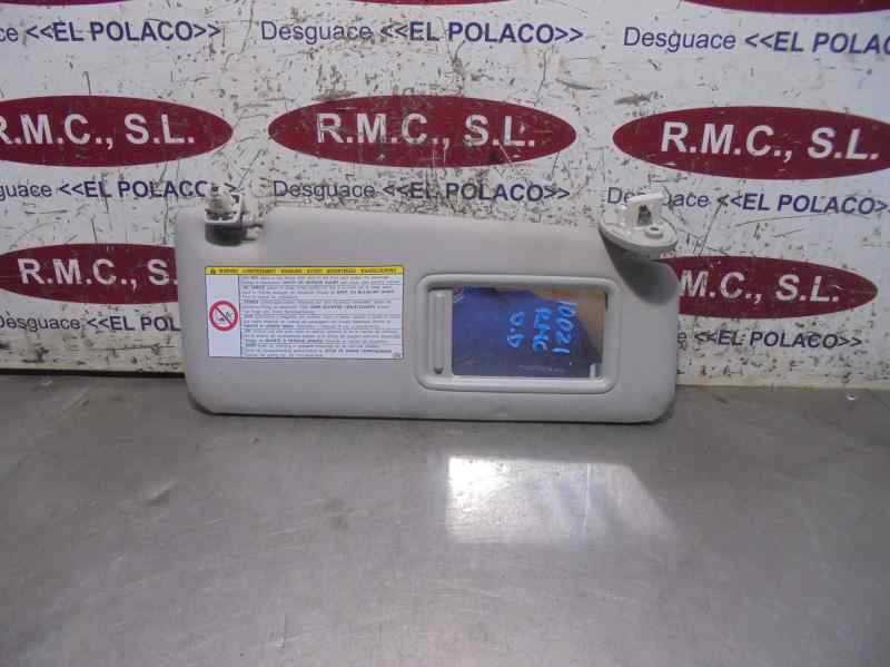 Recambio de parasol derecho para lexus is200 (ds2/is2) 220d referencia OEM IAM   