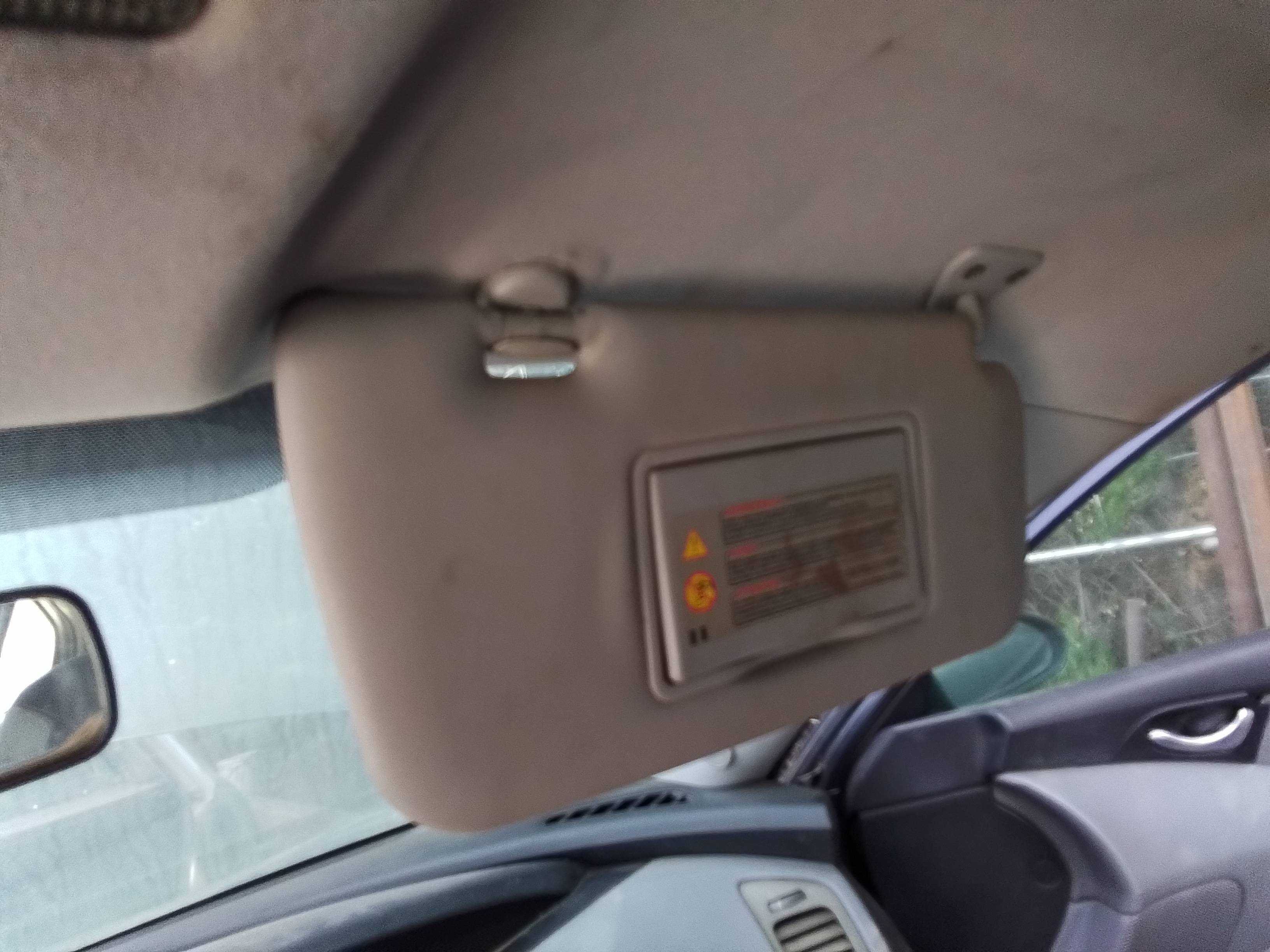 Recambio de parasol derecho para nissan primera berlina (p12) acenta referencia OEM IAM   