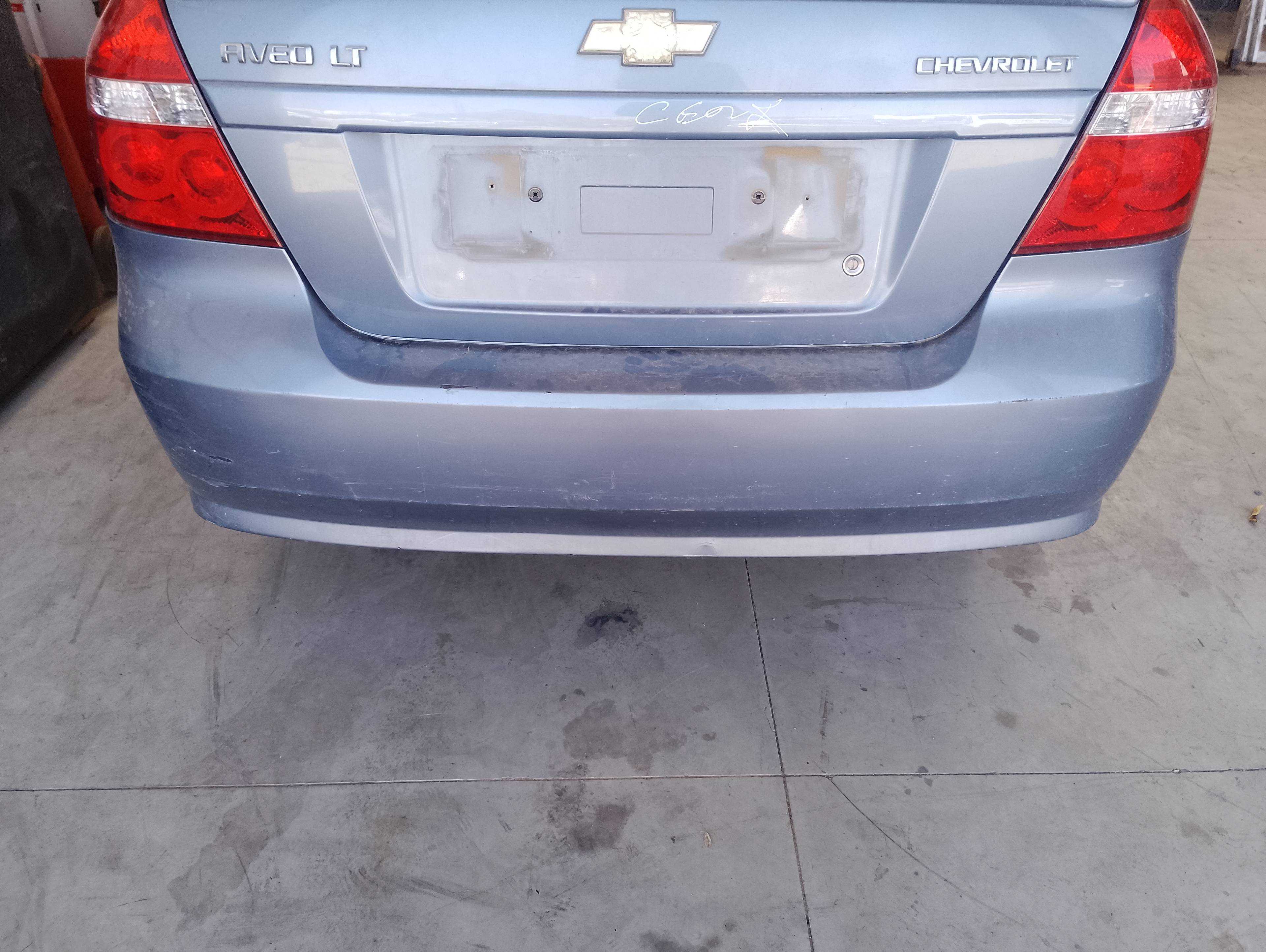 Recambio de paragolpes trasero para chevrolet aveo ls referencia OEM IAM   