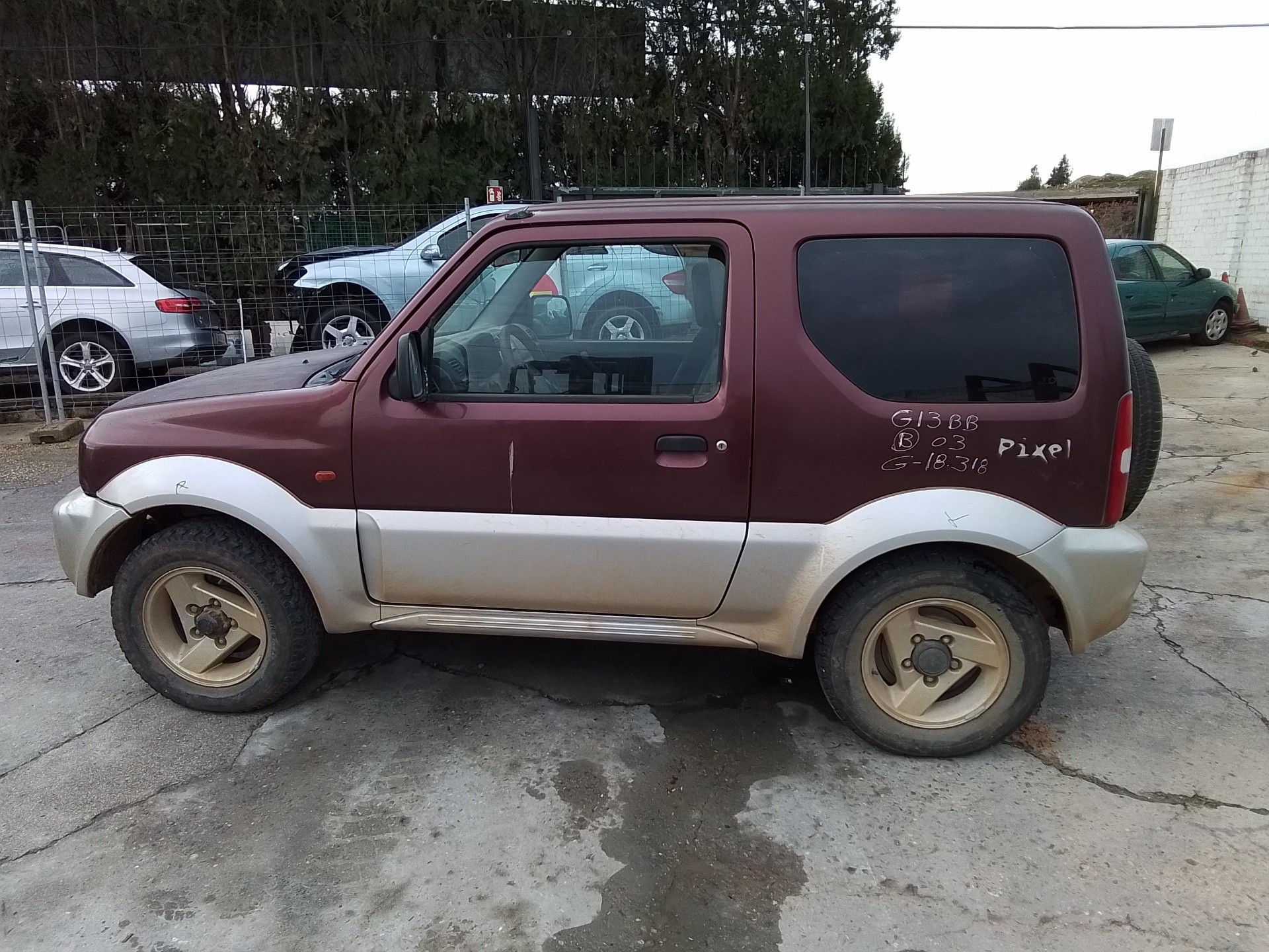 suzuki jimny sn (fj) del año 2003