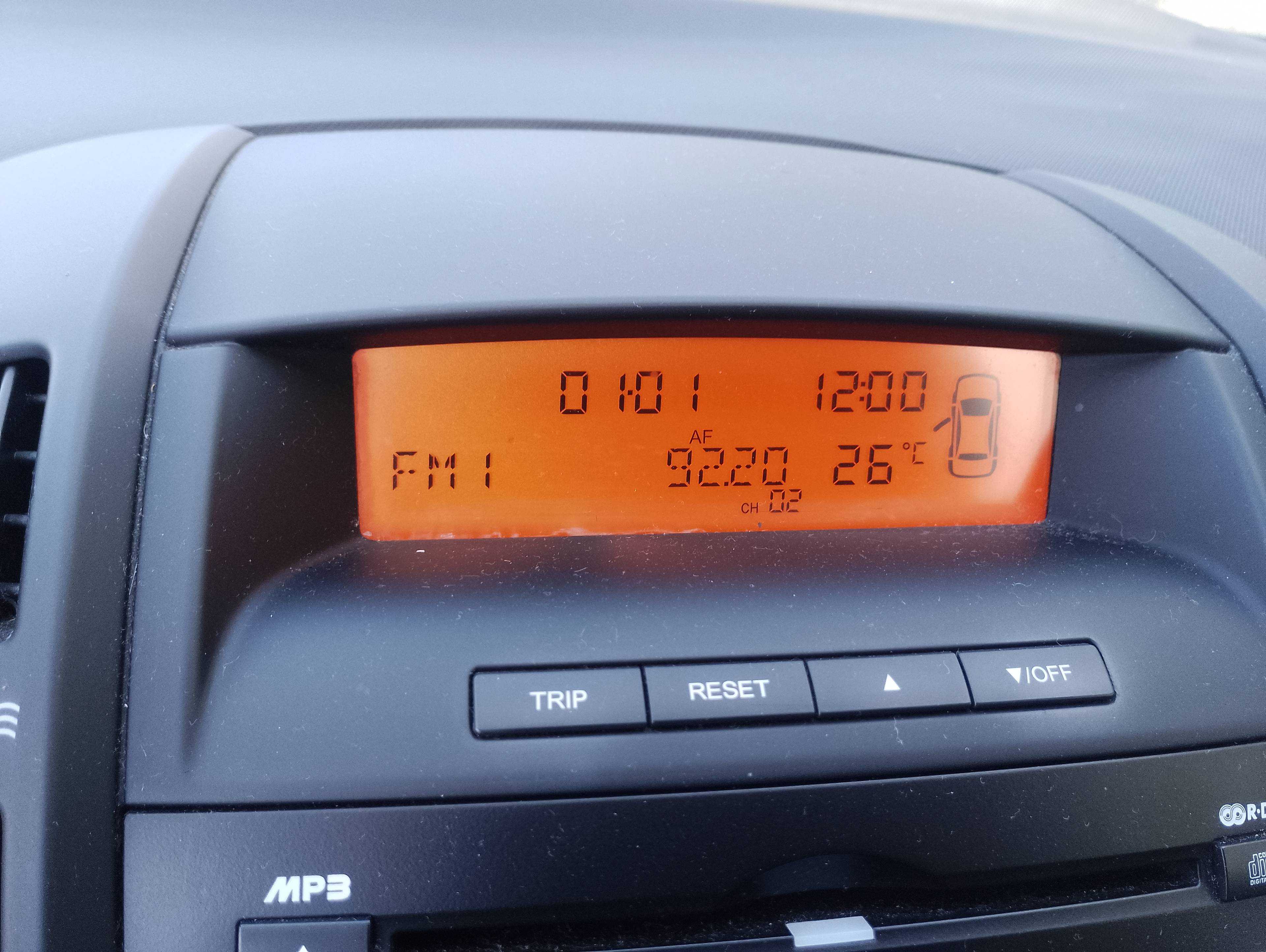 Recambio de pantalla multifuncion para kia cee´d concept referencia OEM IAM   