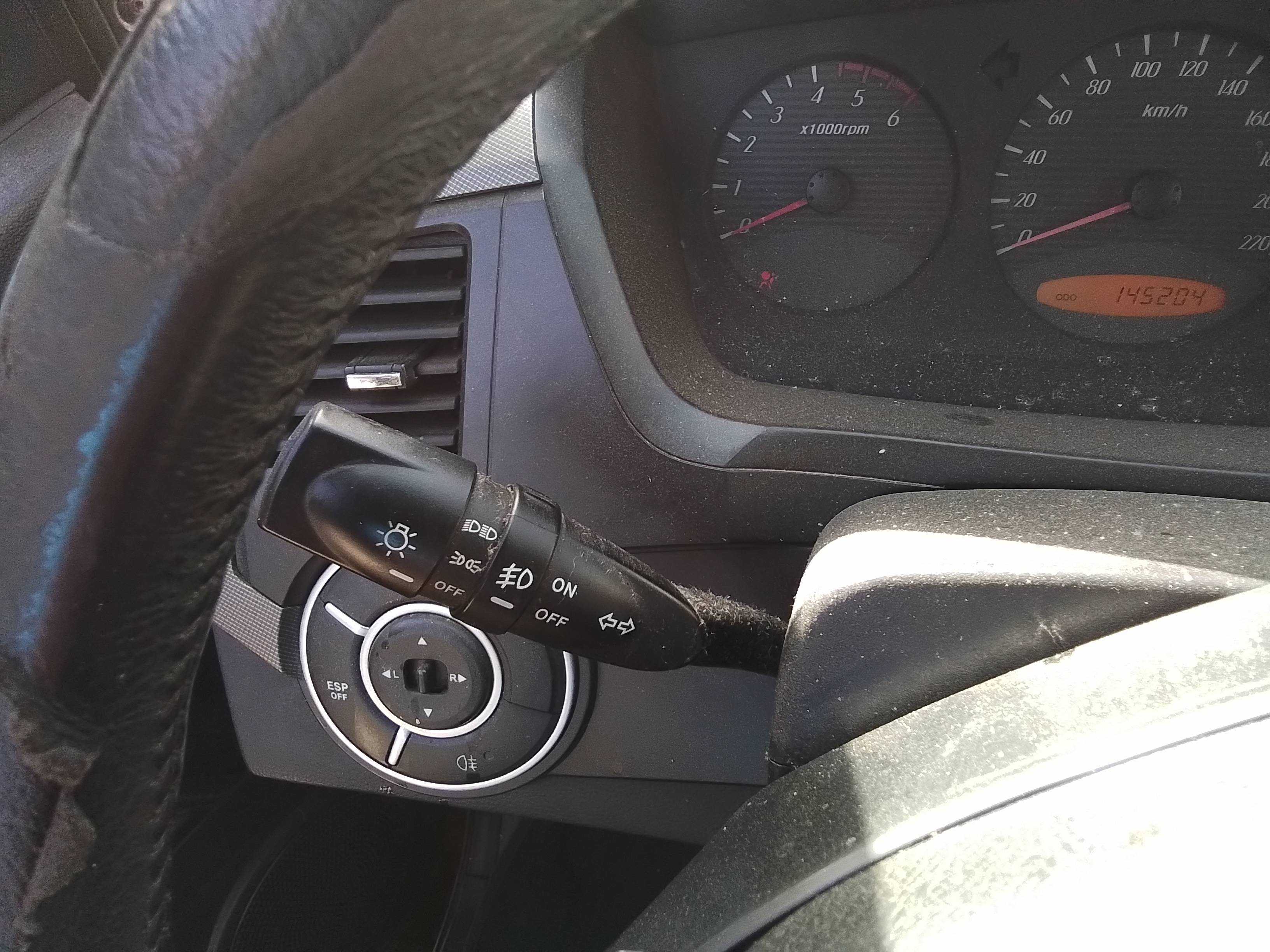 Recambio de mando luces para ssangyong kyron 2.0 referencia OEM IAM   