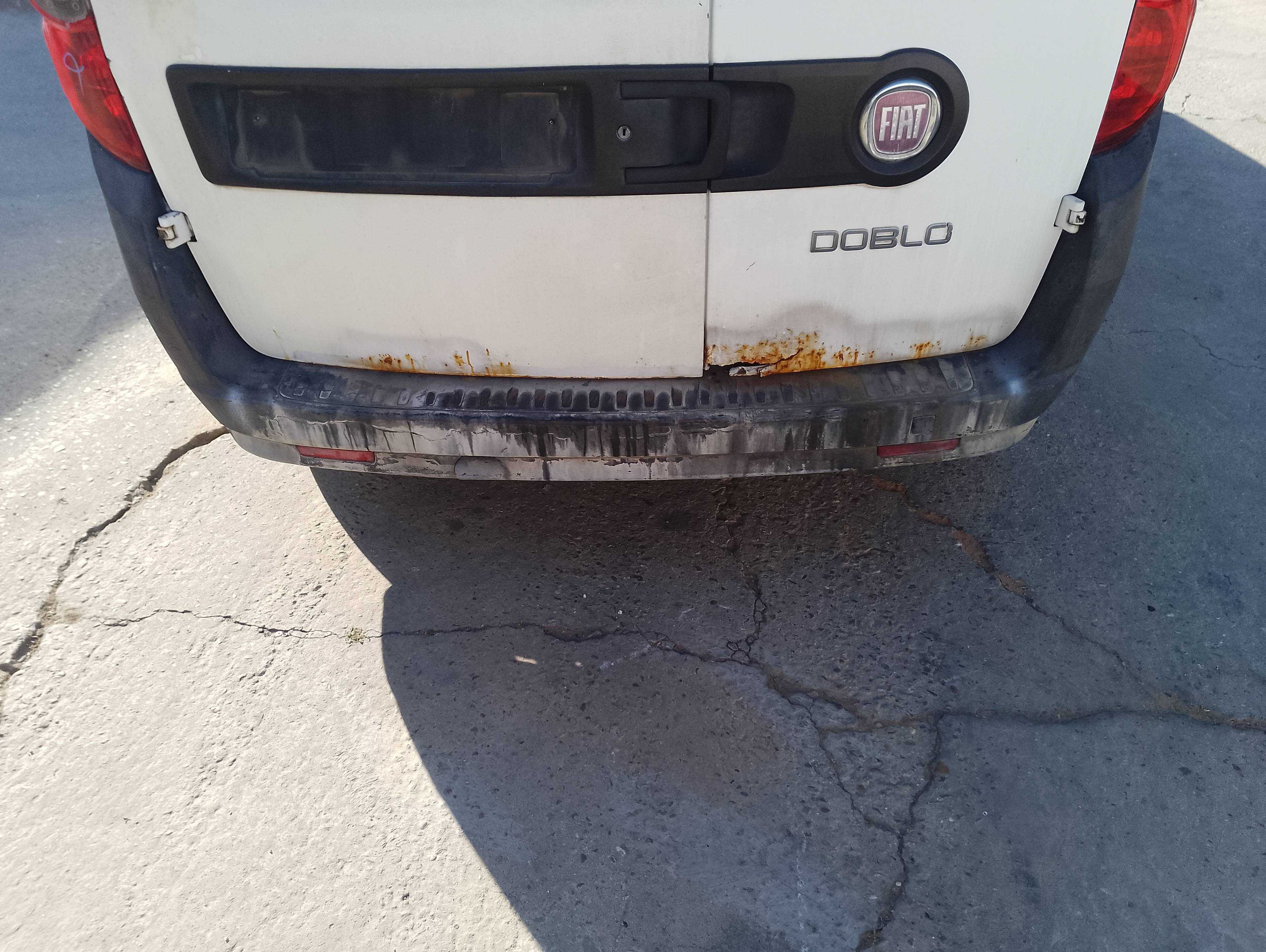 Recambio de paragolpes trasero para fiat doblo cargo basis kasten referencia OEM IAM   