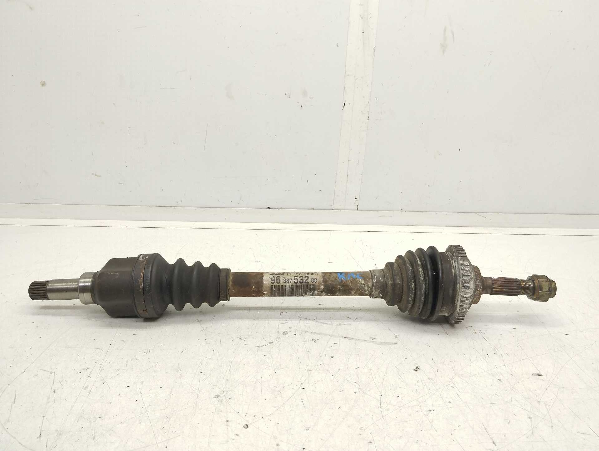 Recambio de transmision delantera izquierda para peugeot 206 berlina xs-line referencia OEM IAM 9638753280  