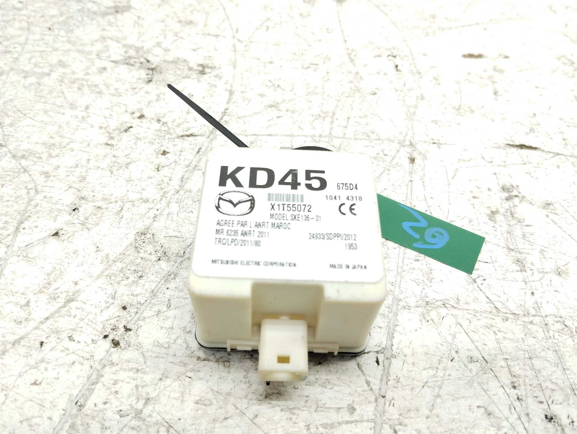 Recambio de modulo electronico para mazda cx-5 center-line 2wd referencia OEM IAM KD45675D4 X1T55072 