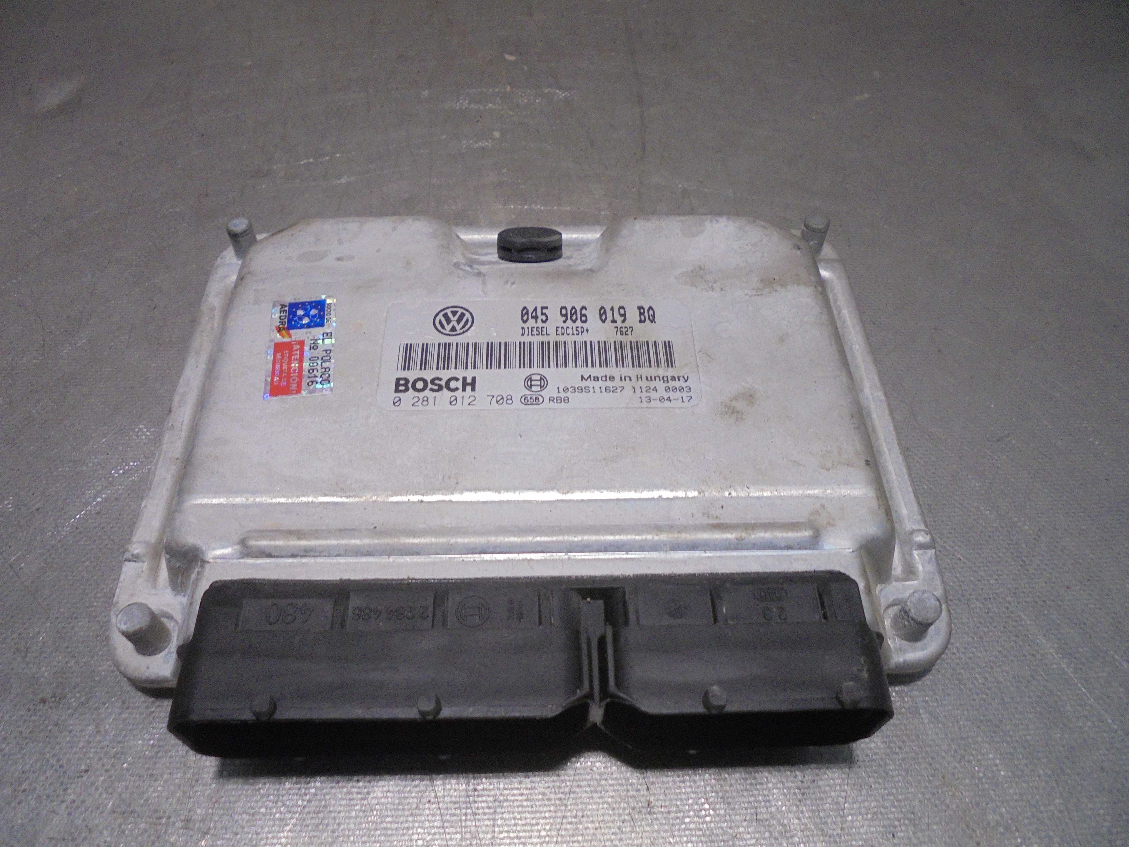 Recambio de centralita motor uce para seat ibiza (6l1) ecomotive referencia OEM IAM 045906019BQ  