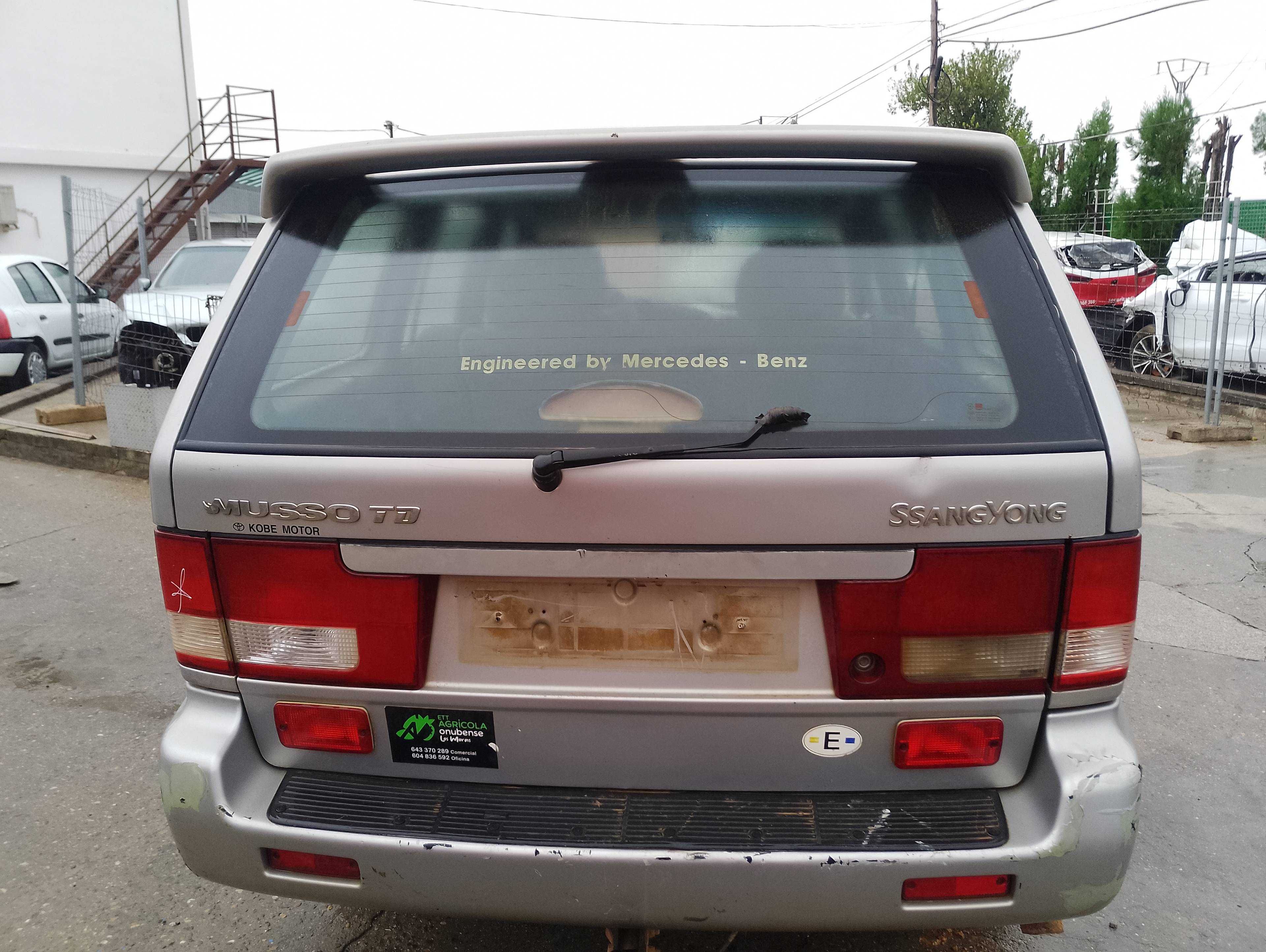 Recambio de porton trasero para ssangyong musso 2.9 tdi lux referencia OEM IAM   