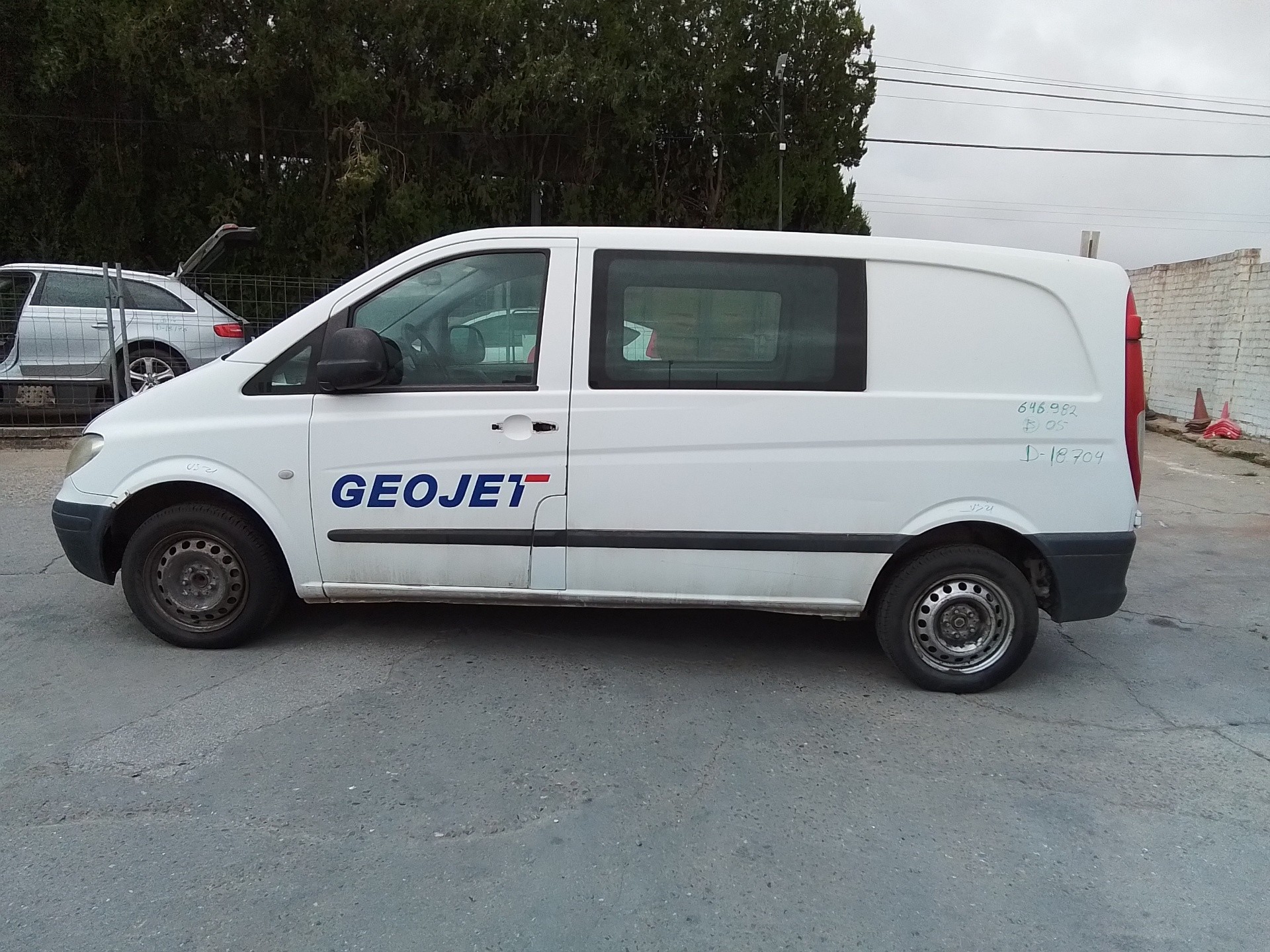 mercedes-benz vito caja cerrada 6.03  del año 2005