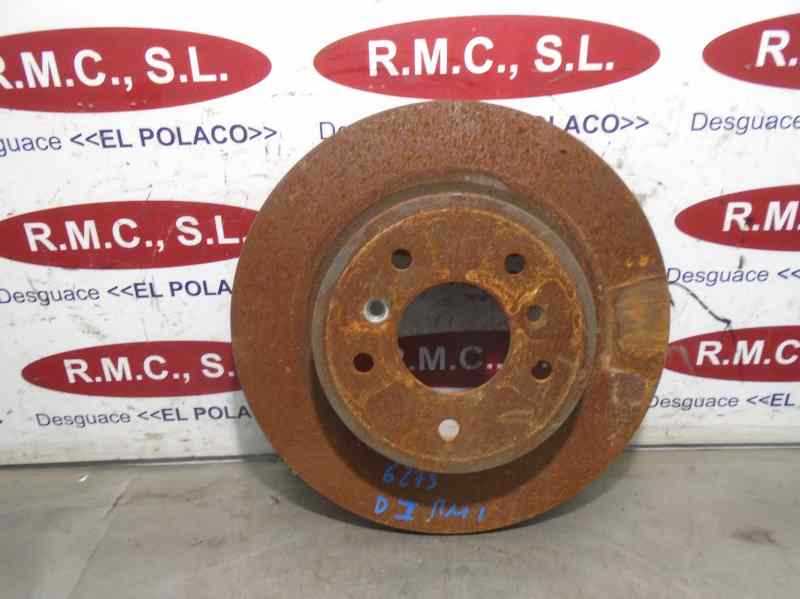 Recambio de disco freno trasero izquierdo para nissan qashqai (j11) 1.5 turbodiesel cat referencia OEM IAM   