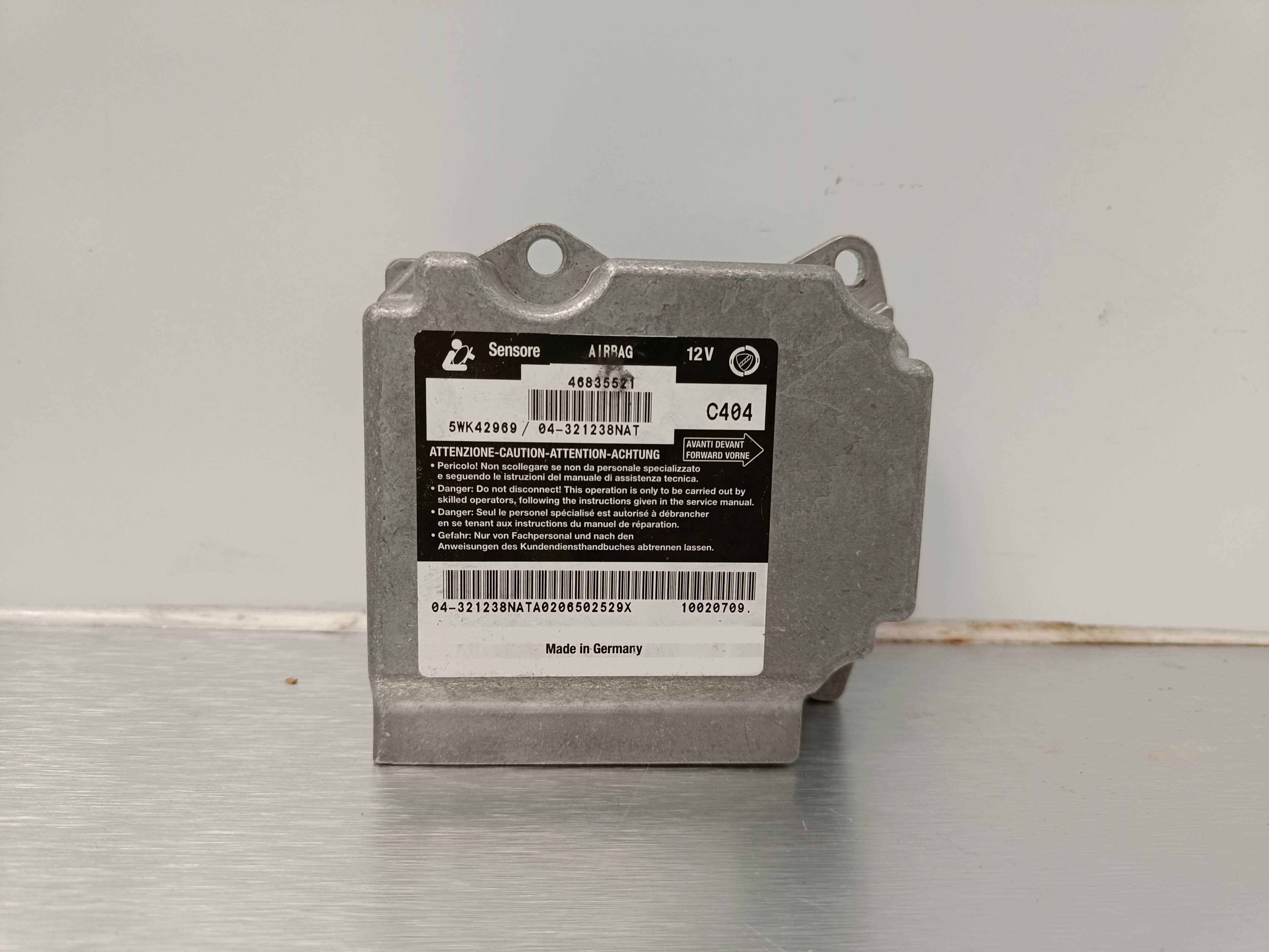 Recambio de centralita airbag para fiat stilo (192) 1.6 16v referencia OEM IAM 5WK42969  