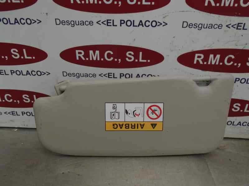 Recambio de parasol derecho para nissan qashqai (j11) 1.5 turbodiesel cat referencia OEM IAM   