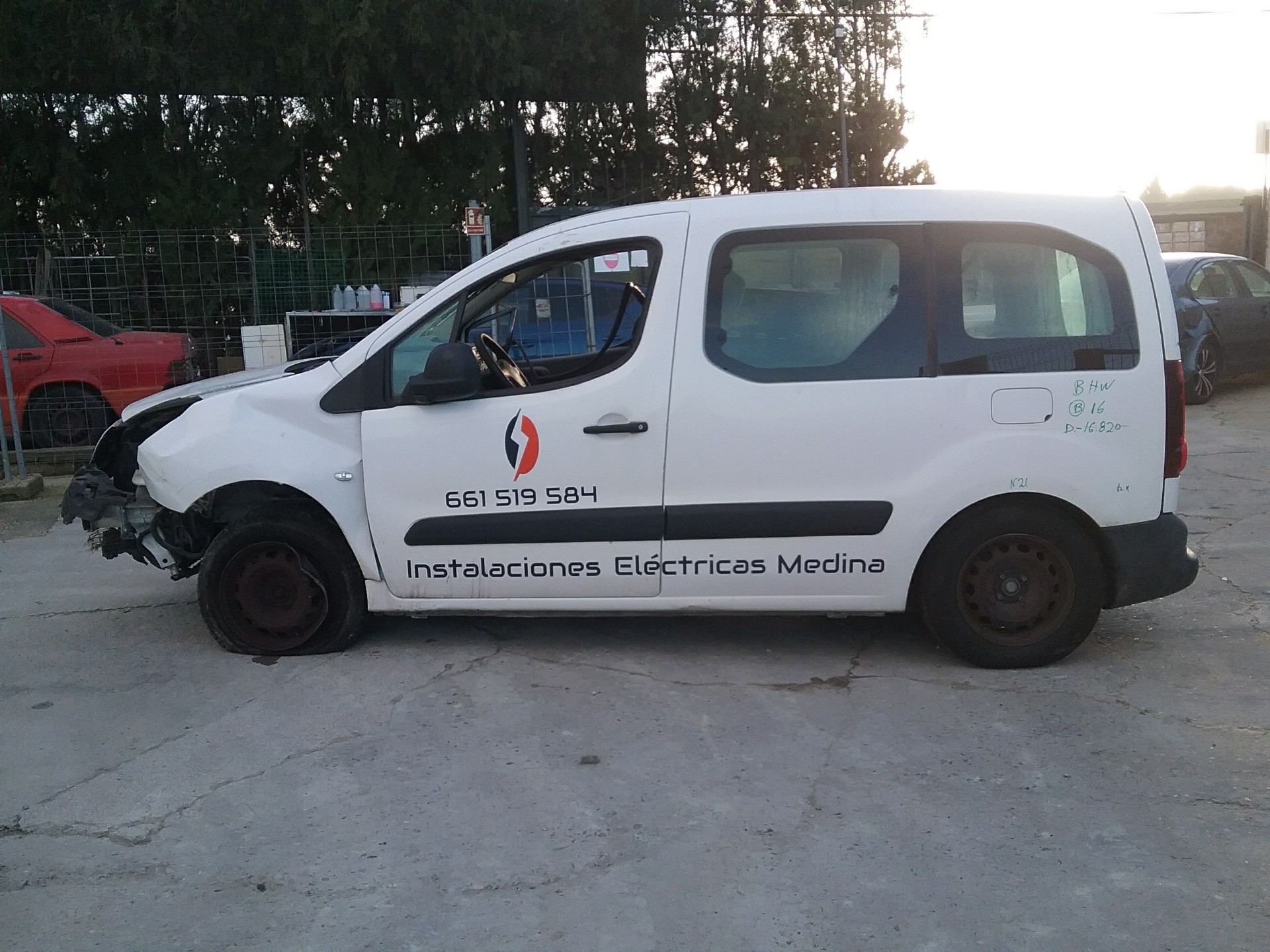peugeot partner kasten del año 2016