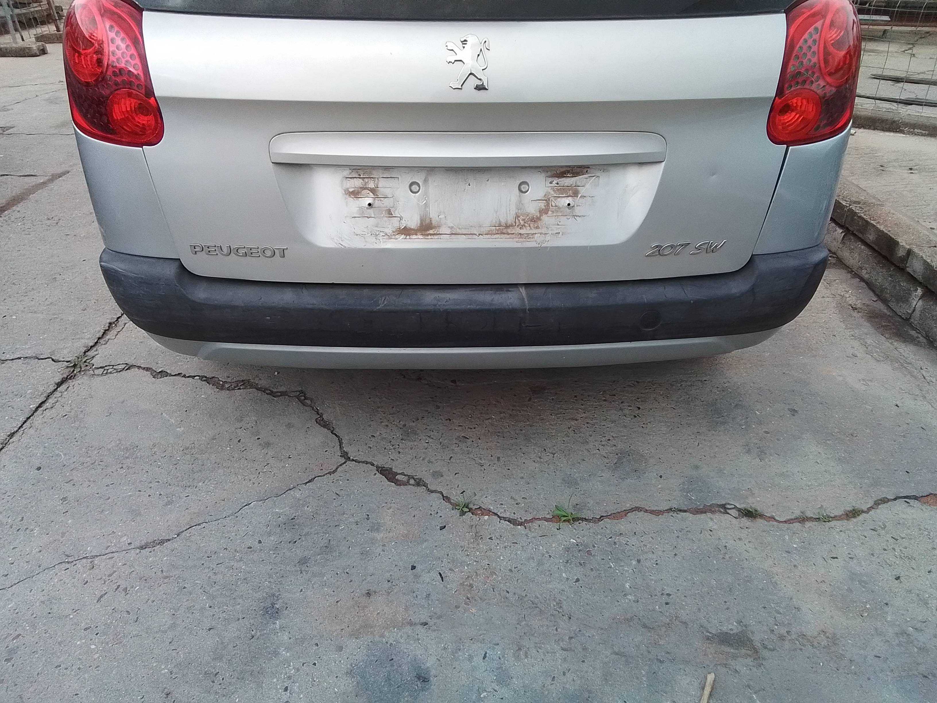 Recambio de paragolpes trasero para peugeot 207 sw confort referencia OEM IAM   
