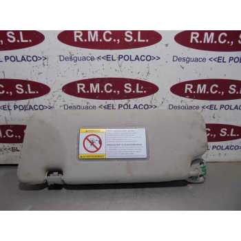 Recambio de parasol derecho para ssangyong actyon referencia OEM IAM   