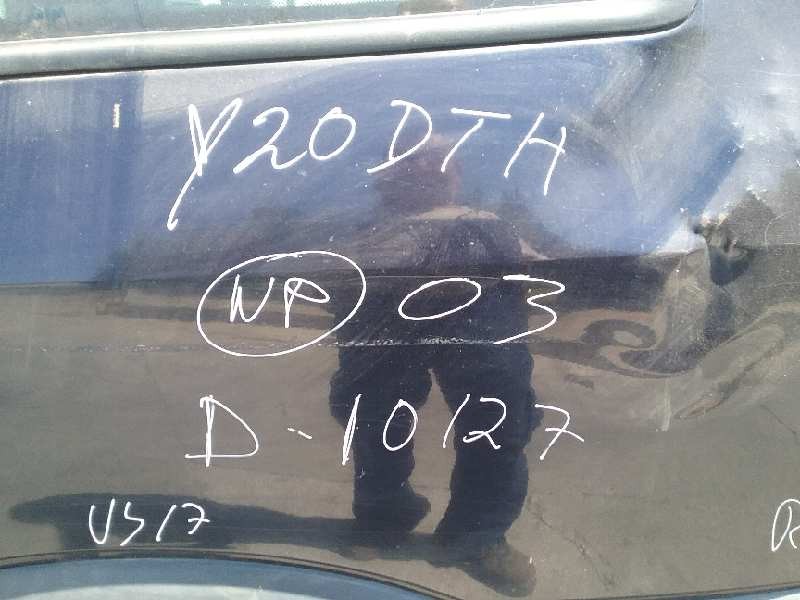 opel zafira a del año 2003
