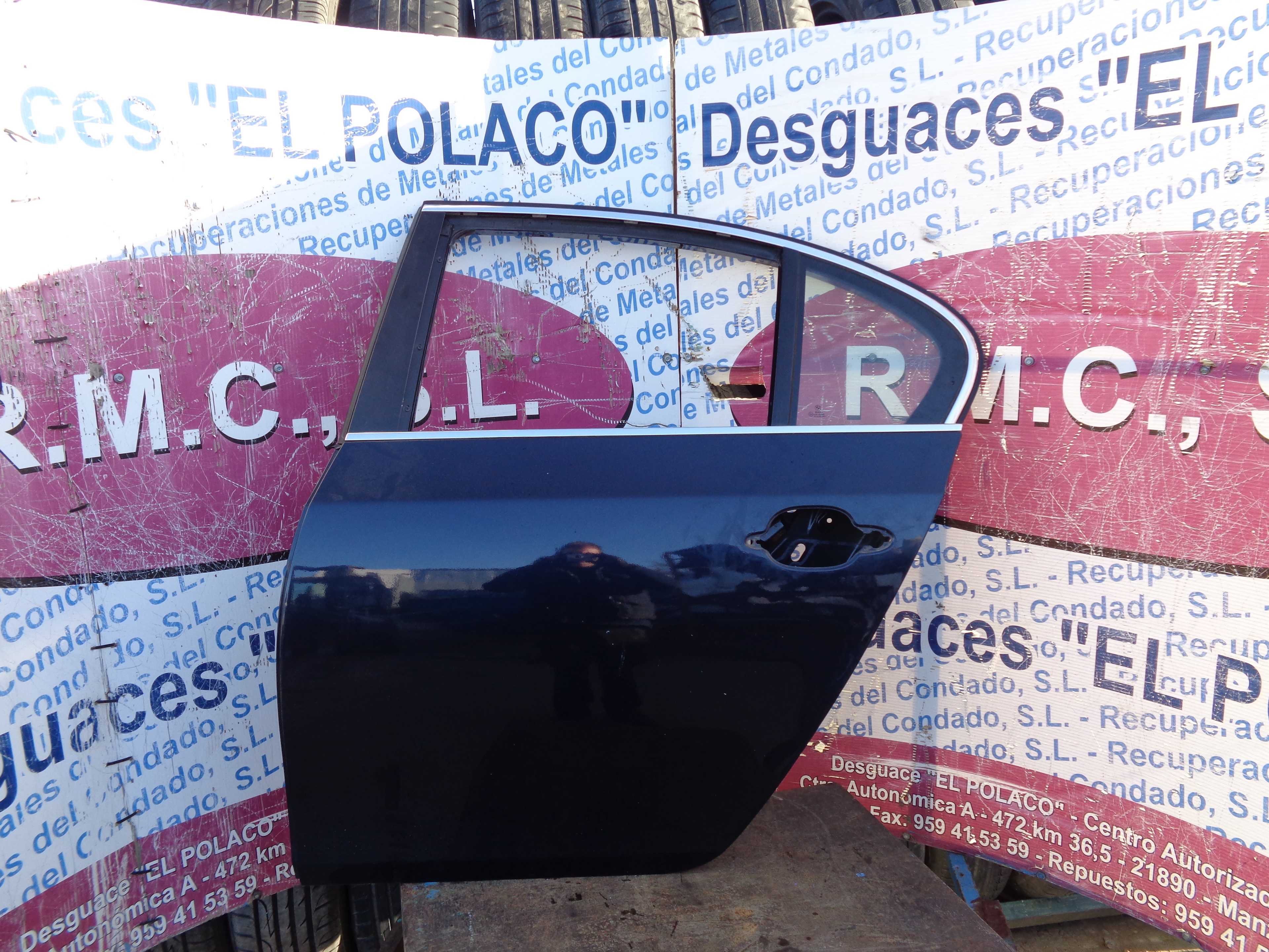 Recambio de puerta trasera izquierda para bmw serie 5 berlina (e60) 530i referencia OEM IAM   