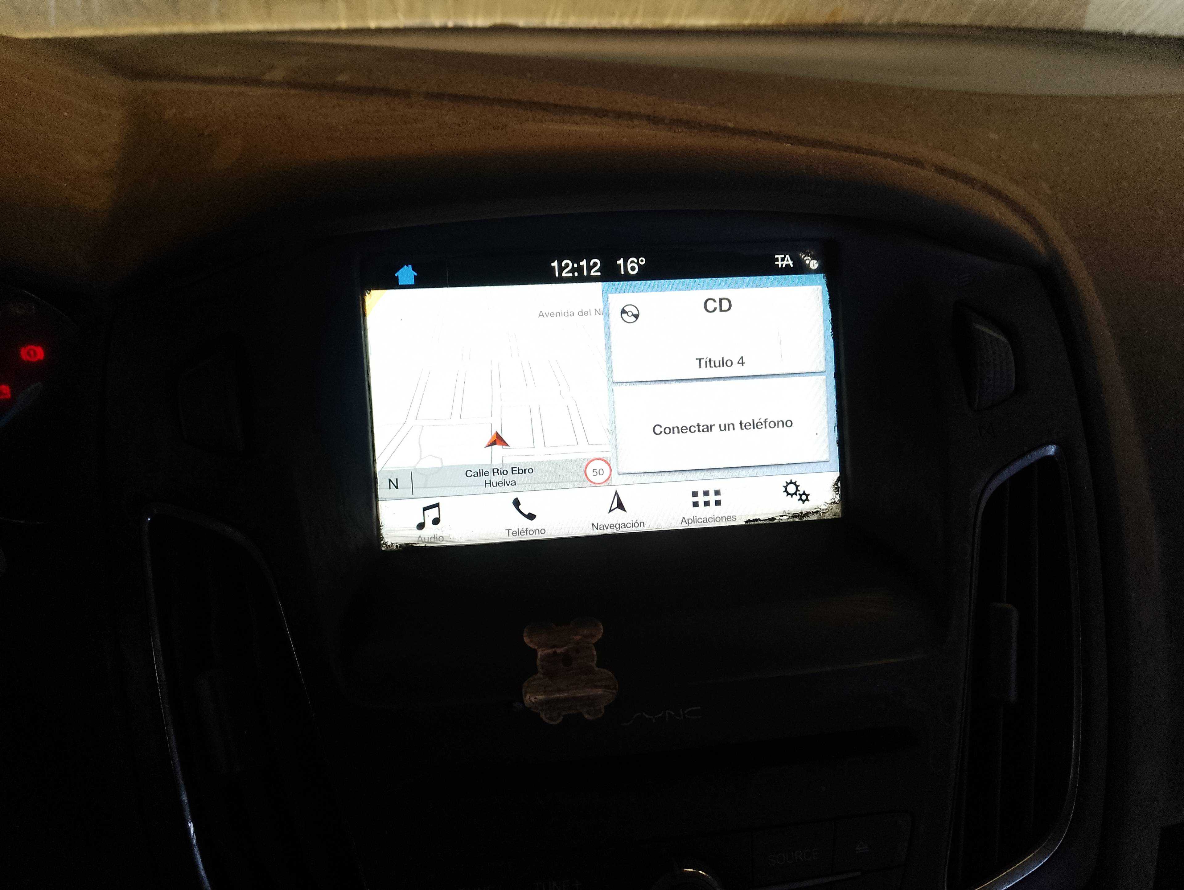 Recambio de pantalla multifuncion para ford focus lim. black&red referencia OEM IAM   