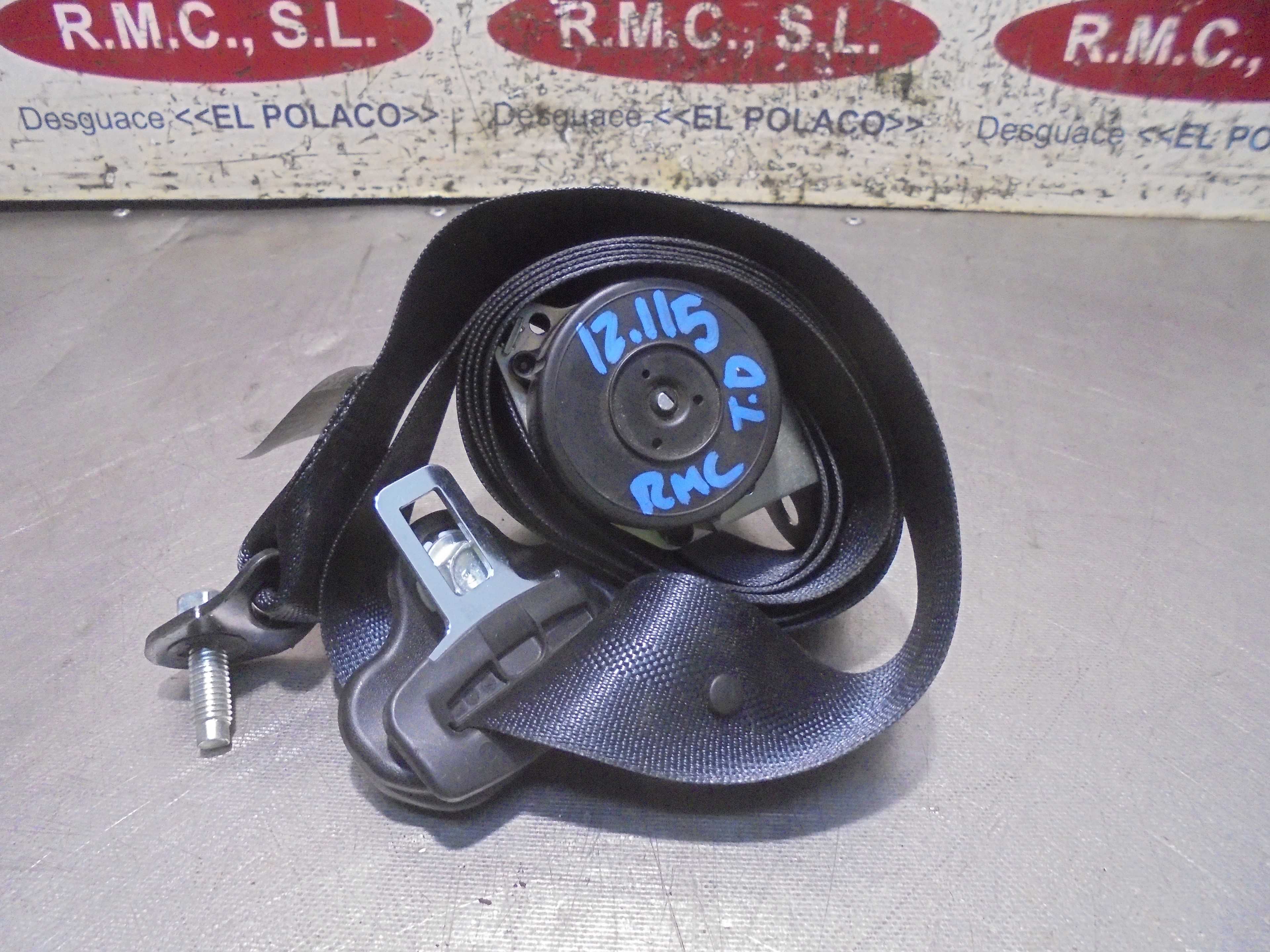 Recambio de cinturon seguridad trasero derecho para nissan juke (f15) acenta referencia OEM IAM   