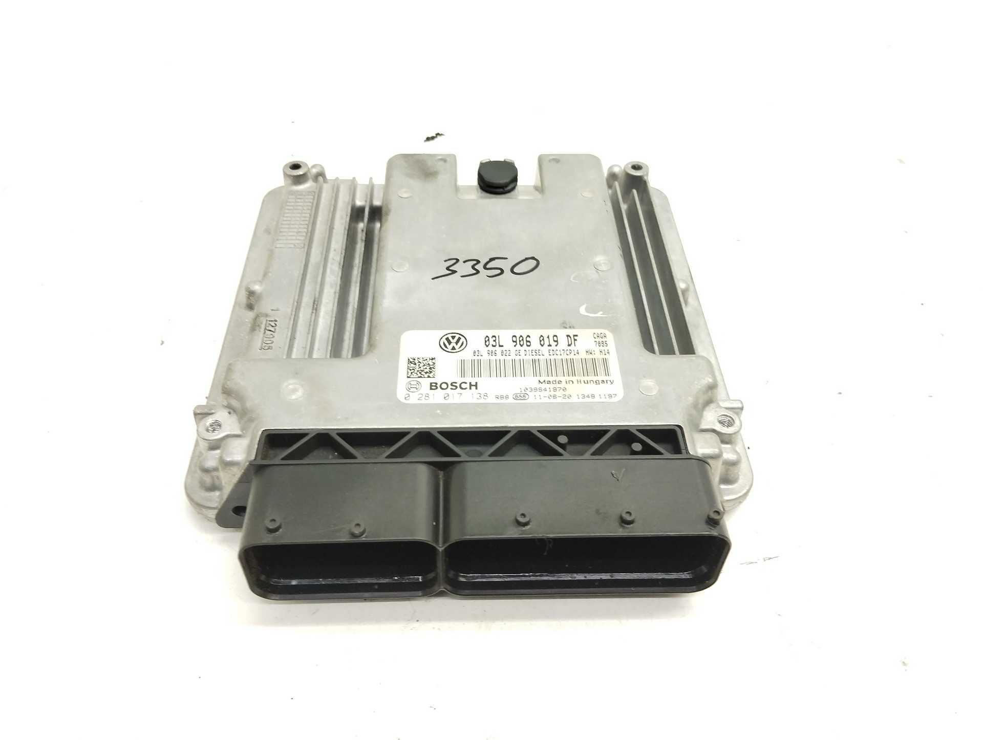 Recambio de centralita motor uce para seat exeo st (3r5)(2009>) reference referencia OEM IAM 03L906019DF 0281017138 BOSCH