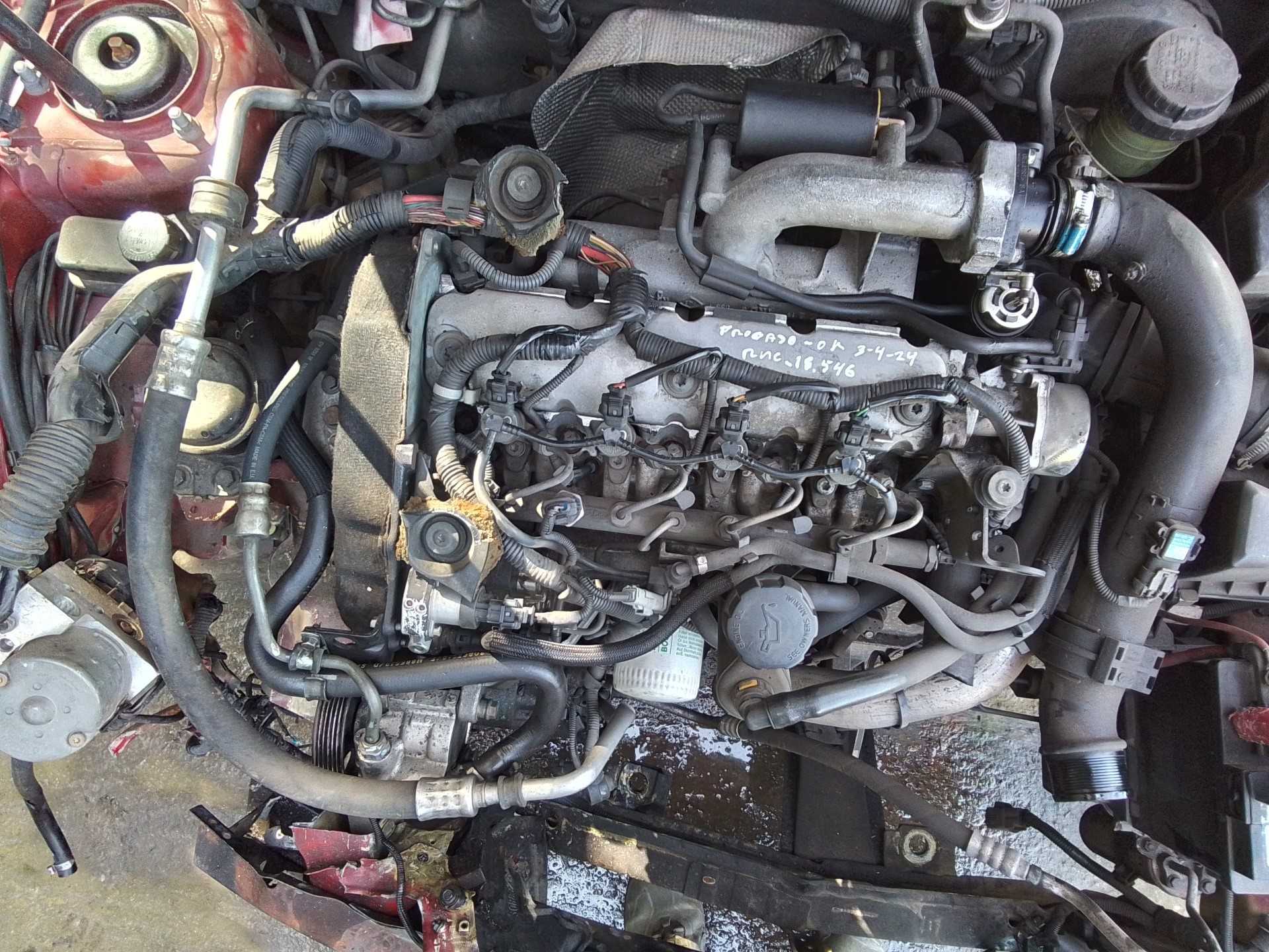 Recambio de motor completo para volvo v40 familiar 1.9 d referencia OEM IAM D4192T4  