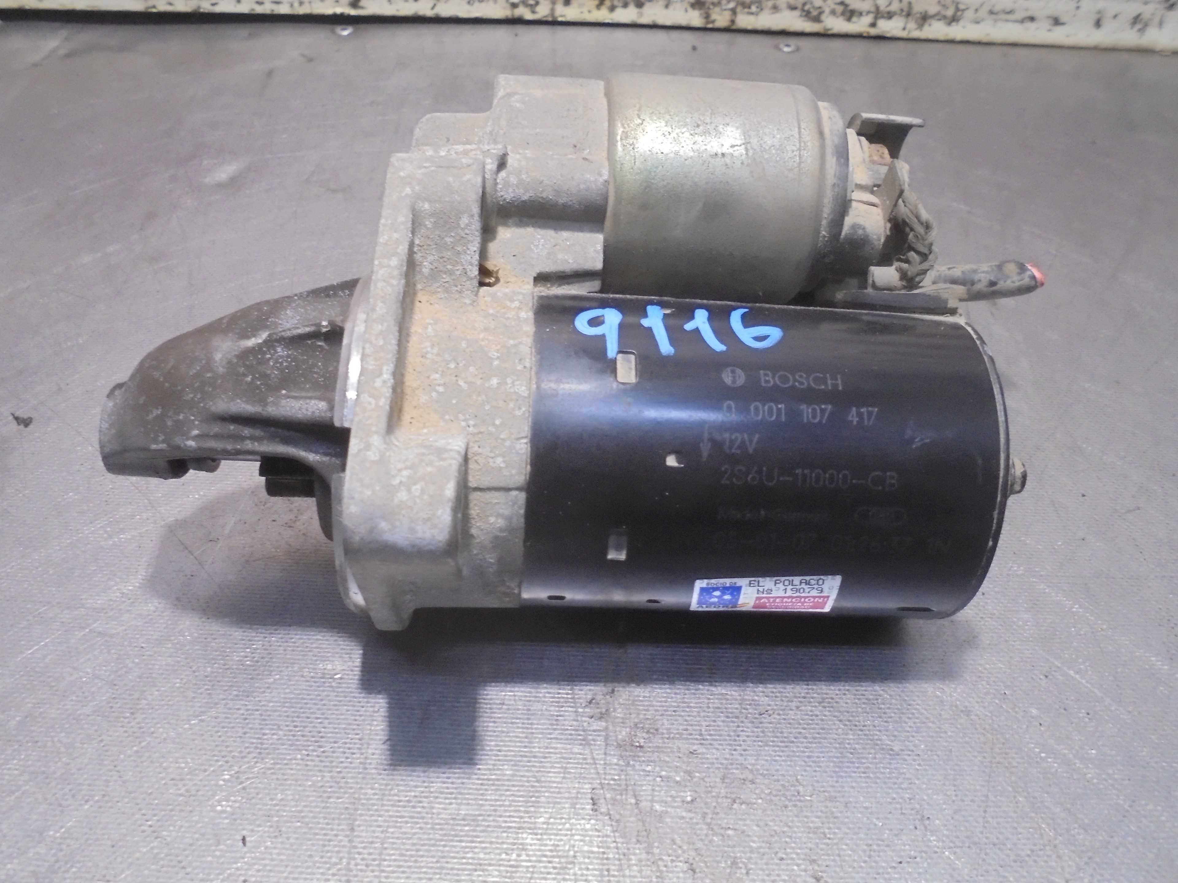 Recambio de motores de arranque para ford focus berlina (cap) 1.6 16v cat referencia OEM IAM 2S6U11000CB BOSCH 