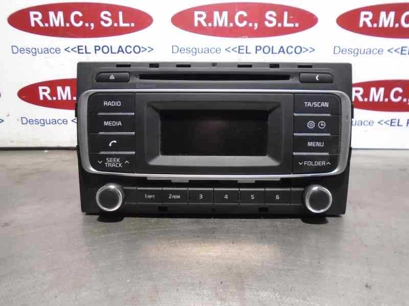 Recambio de sistema audio / radio cd para kia rio basic referencia OEM IAM 961701W770CA  