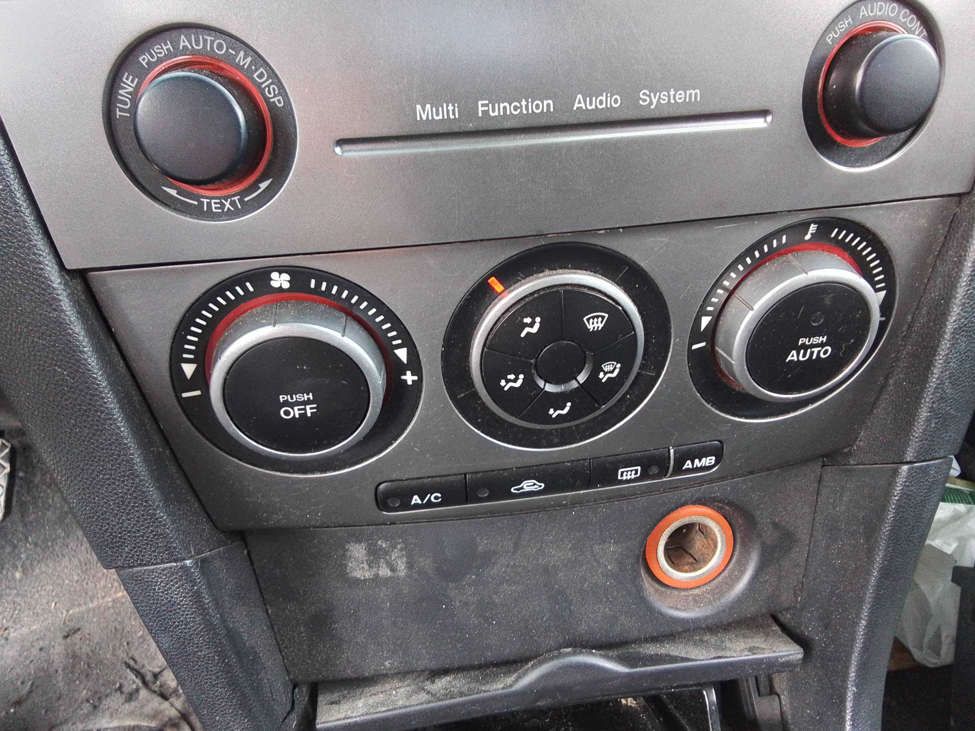 Recambio de mando climatizador para mazda 3 berlina (bk) 1.6 vvt active referencia OEM IAM   
