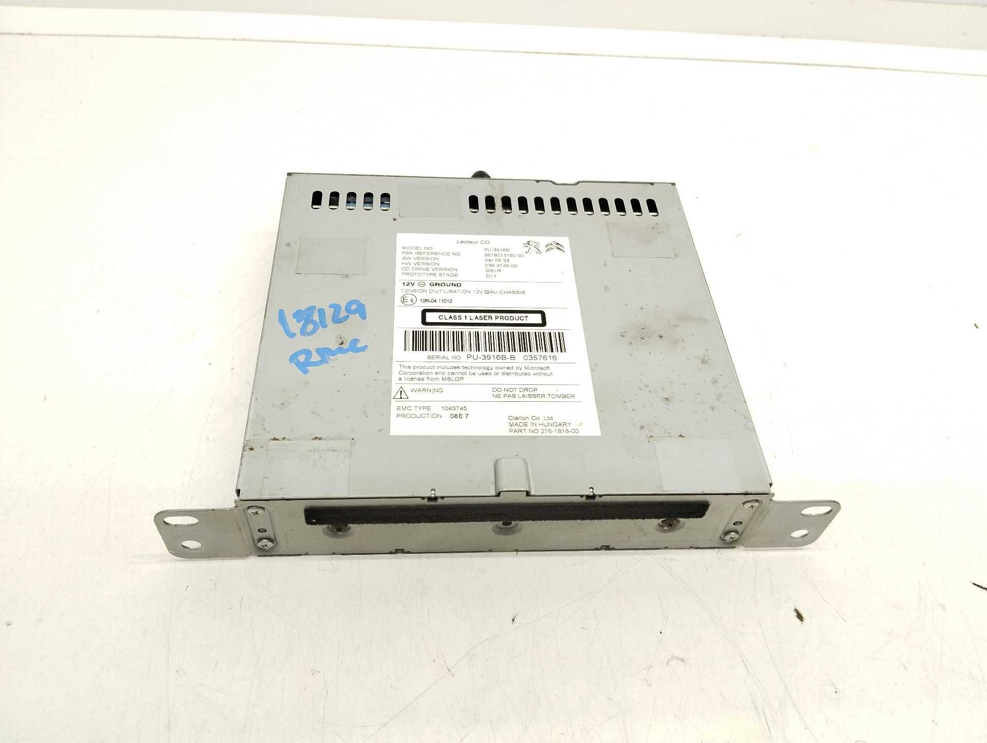 Recambio de sistema audio / radio cd para ds 4 basis referencia OEM IAM 9818013180  
