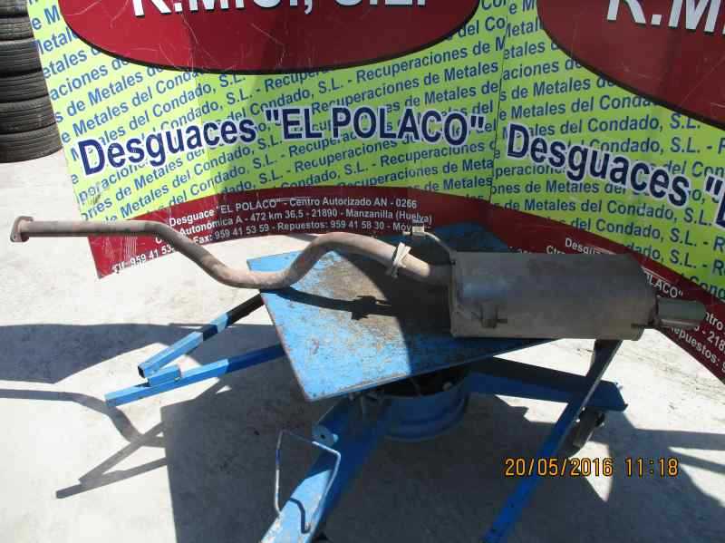 Recambio de tubo escape trasero para nissan juke (f15) 1.5 turbodiesel cat referencia OEM IAM 201001KK0A  
