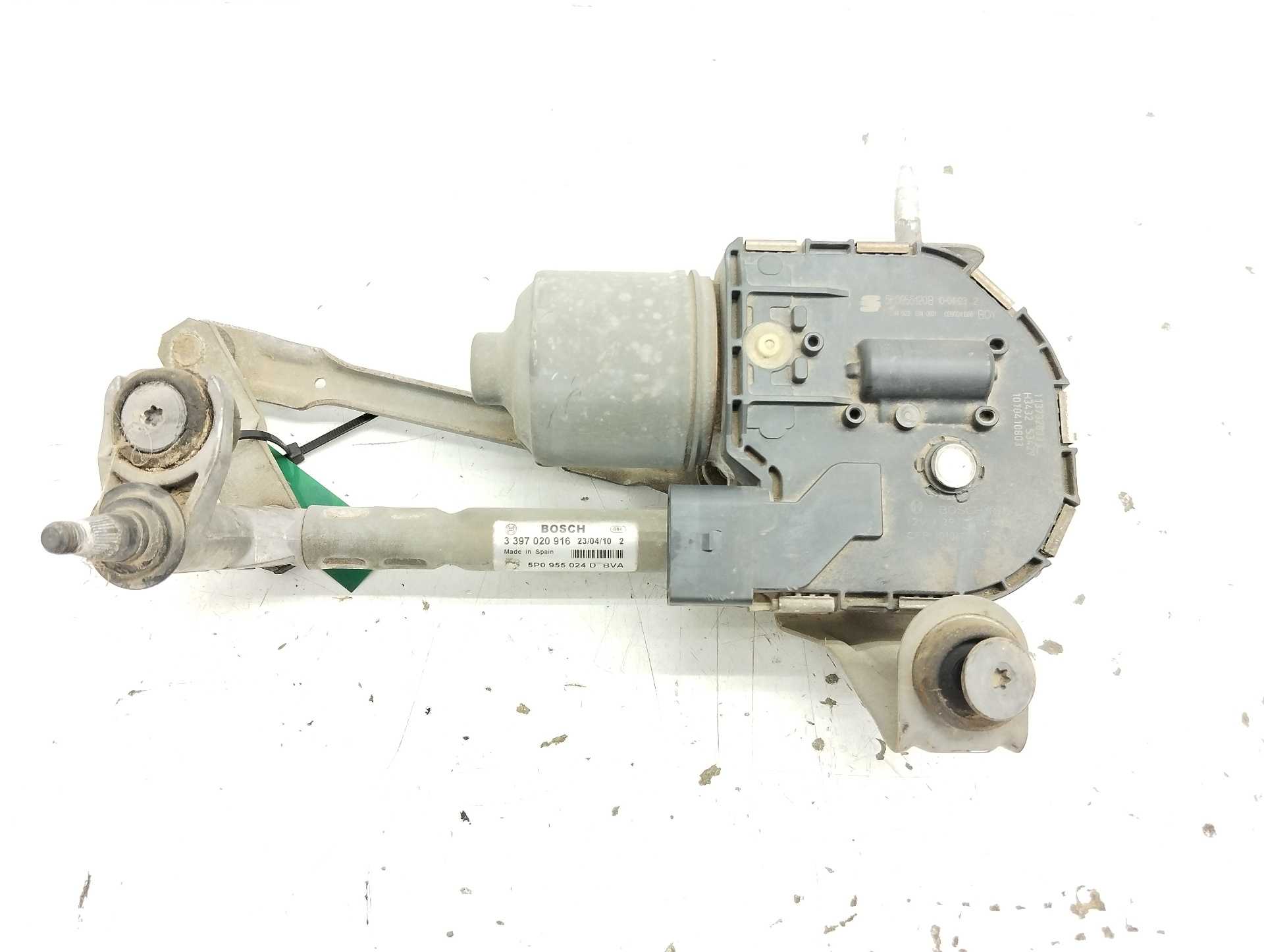 Recambio de motor limpia delantero para seat altea xl (5p5) 1.9 tdi referencia OEM IAM 5P0955024D 3397020916 BOSCH
