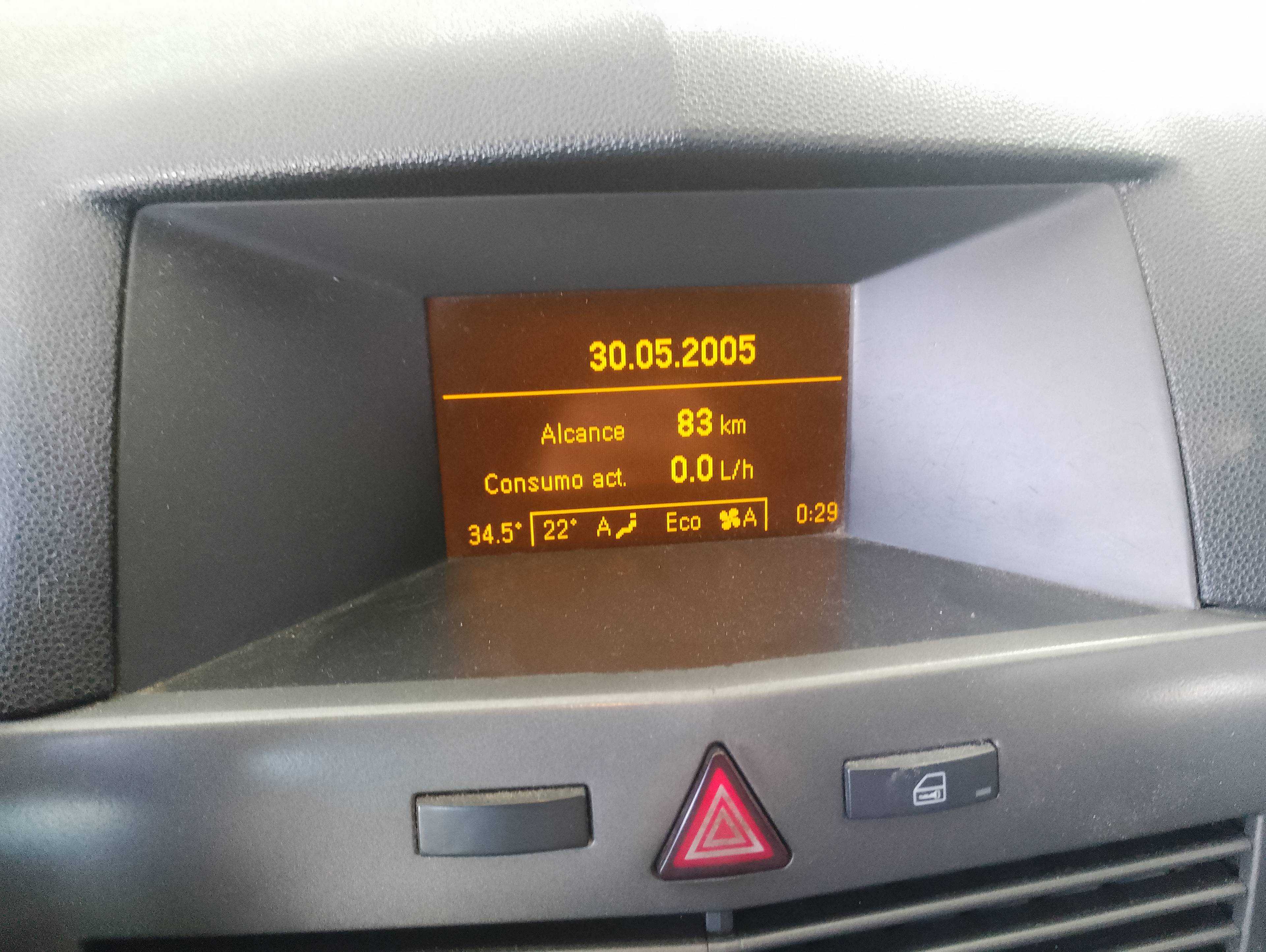 Recambio de pantalla multifuncion para opel astra h berlina elegance referencia OEM IAM   