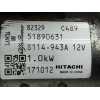 Recambio de motores de arranque para fiat 500 l (330) city cross referencia OEM IAM 51890631 S114943A 