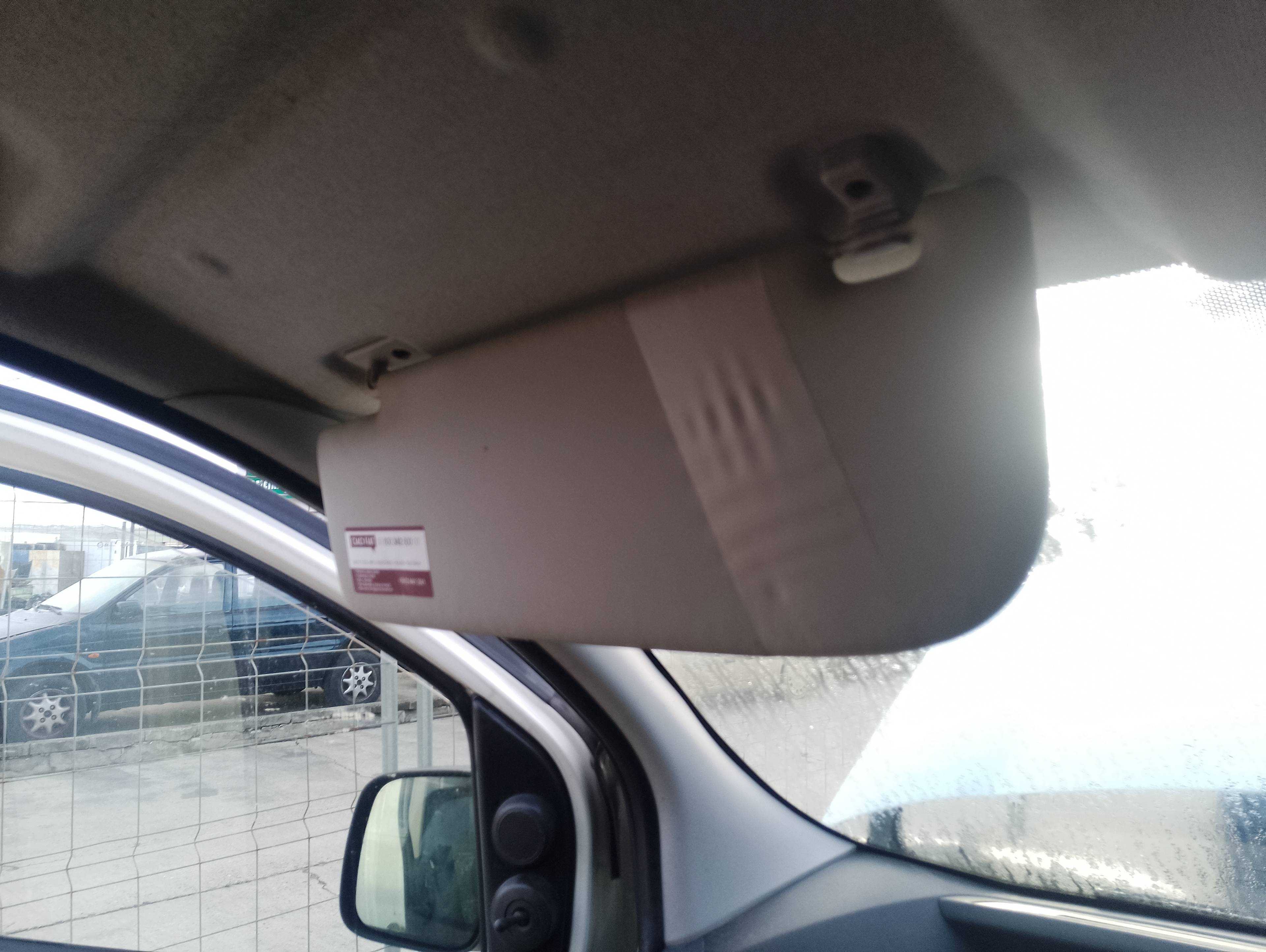 Recambio de parasol izquierdo para fiat fiorino básico referencia OEM IAM   