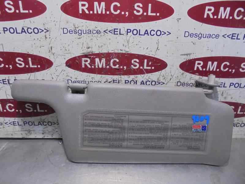 Recambio de parasol izquierdo para nissan primera berlina (p11) 2.0 navigation referencia OEM IAM   
