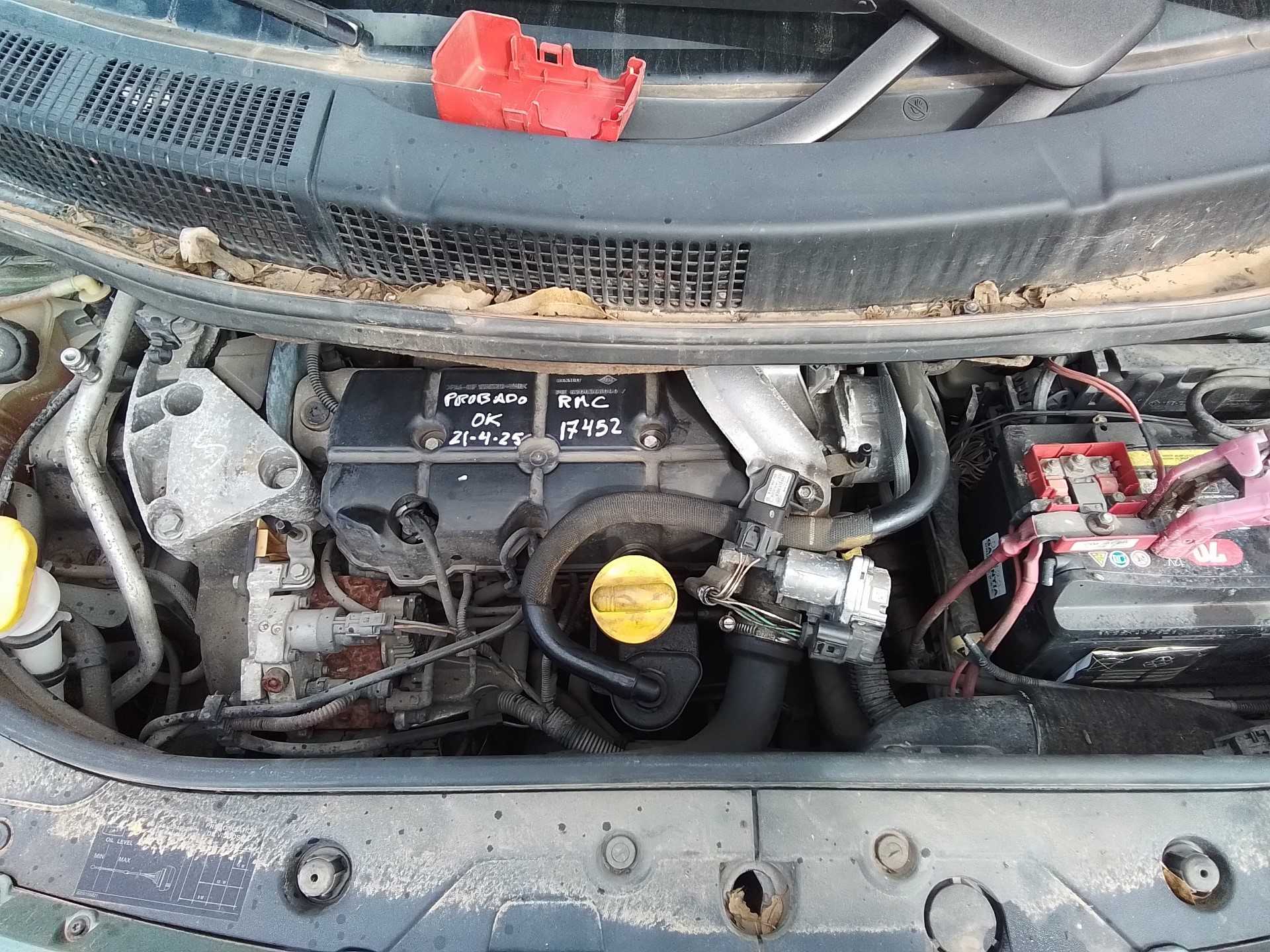 Recambio de motor completo para renault scenic ii authentique referencia OEM IAM F9Q E8  