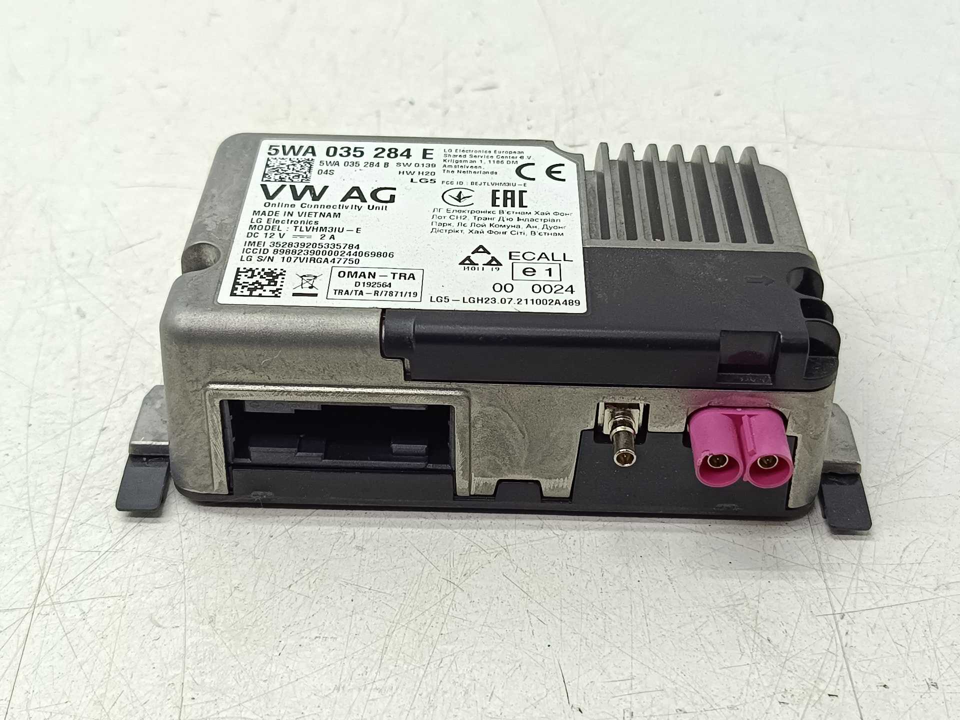 Recambio de modulo electronico para volkswagen t-roc (d11) basis referencia OEM IAM 5WA035284E  