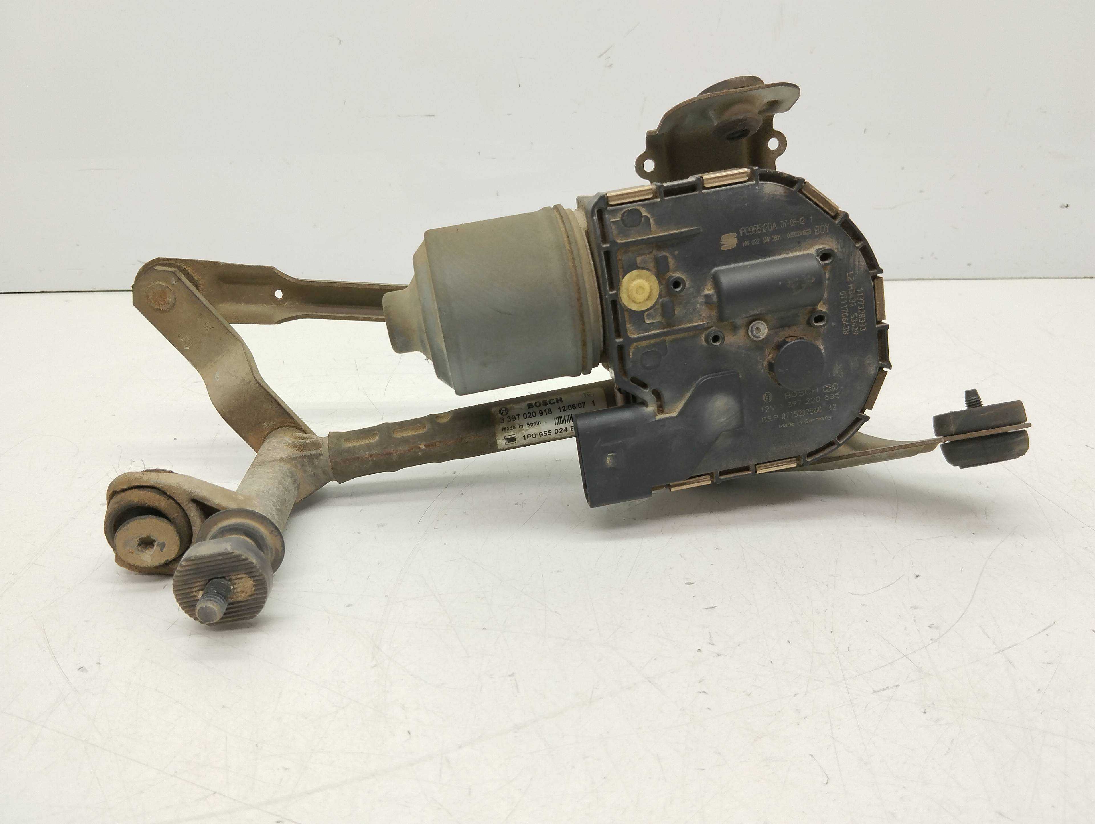 Recambio de motor limpia delantero para seat leon (1p1) comfort limited referencia OEM IAM 1397220535 1P0955024B BOSCH