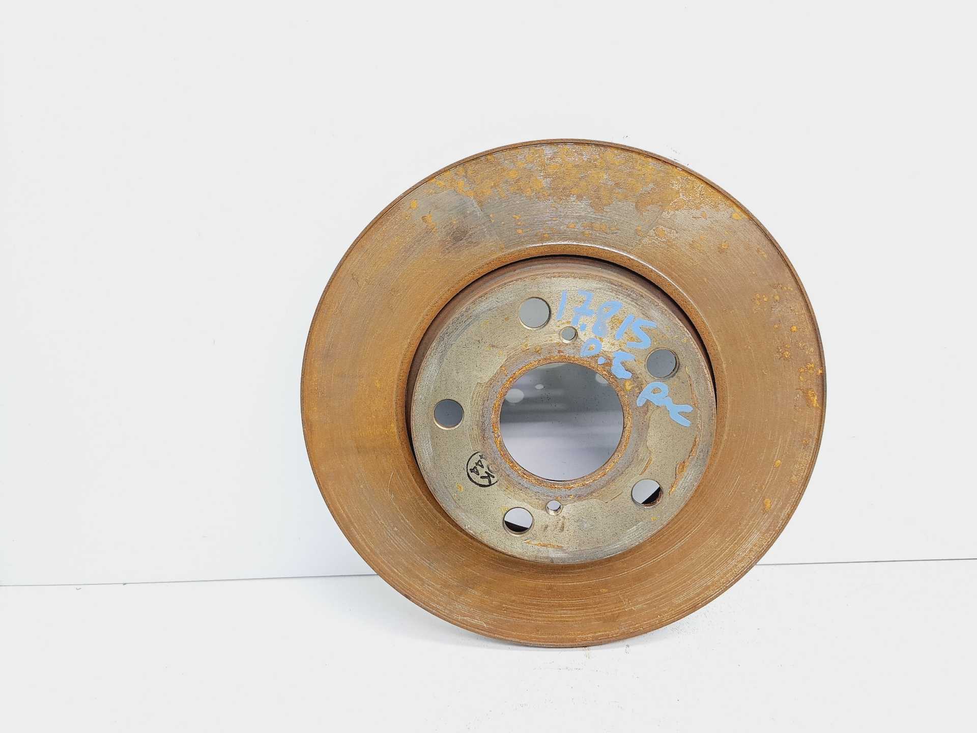 Recambio de disco freno delantero izquierdo para toyota auris 1.8 16v (híbrido) referencia OEM IAM   