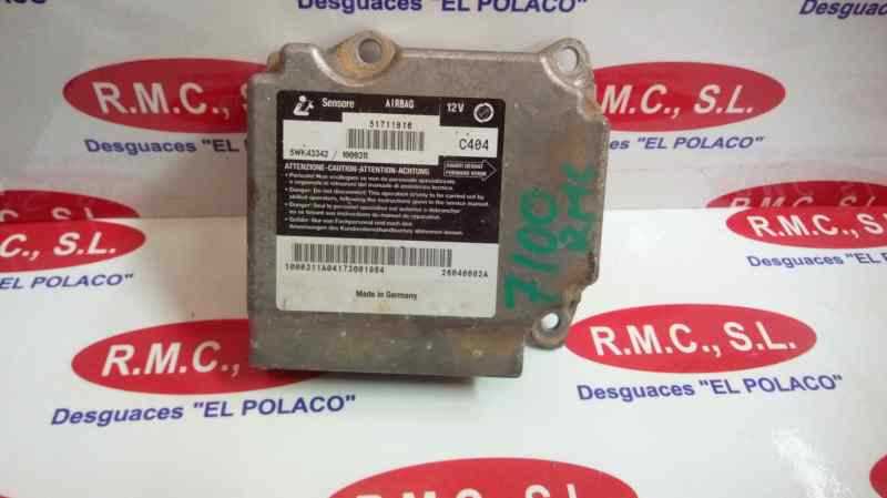 Recambio de centralita airbag para fiat stilo (192) 1.4 16v feel (04.2006) referencia OEM IAM   