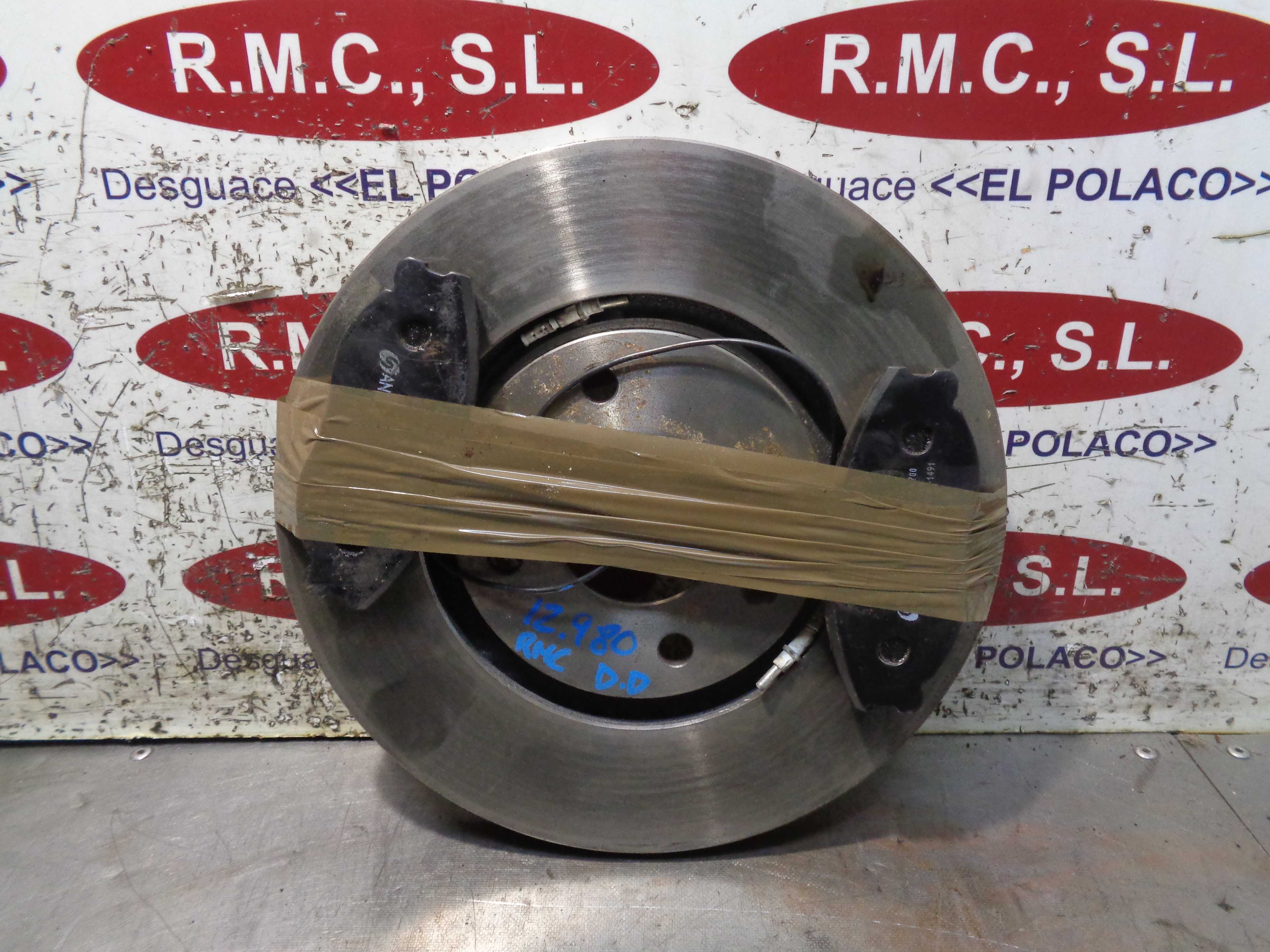 Recambio de disco freno delantero derecho para peugeot 406 berlina (s1/s2) sldt referencia OEM IAM 02C01202  