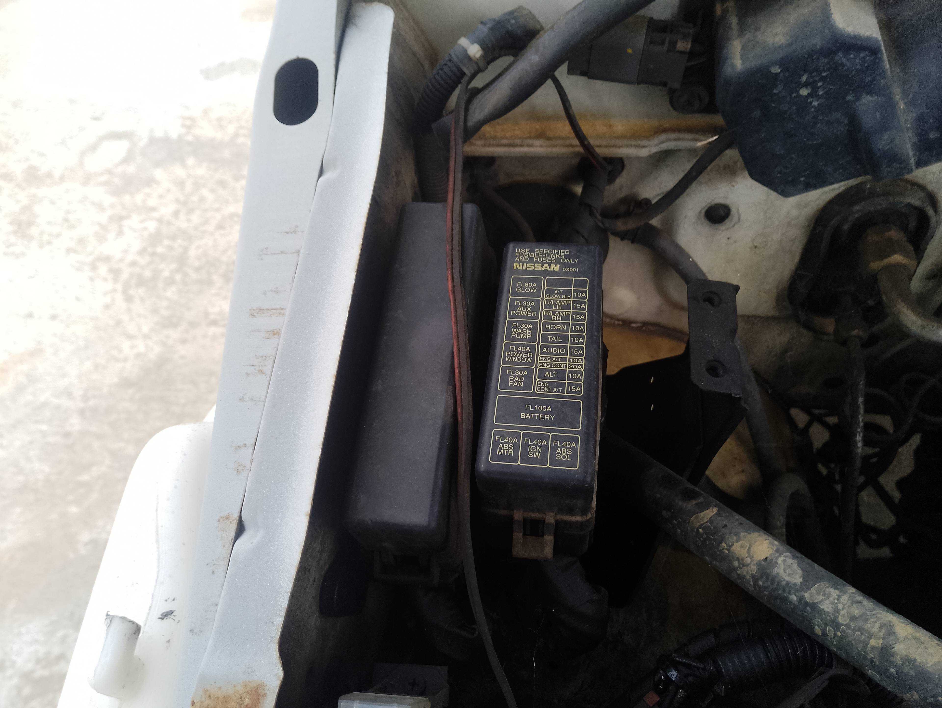 Recambio de caja reles / fusibles para nissan terrano/terrano.ii (r20) avenue referencia OEM IAM   