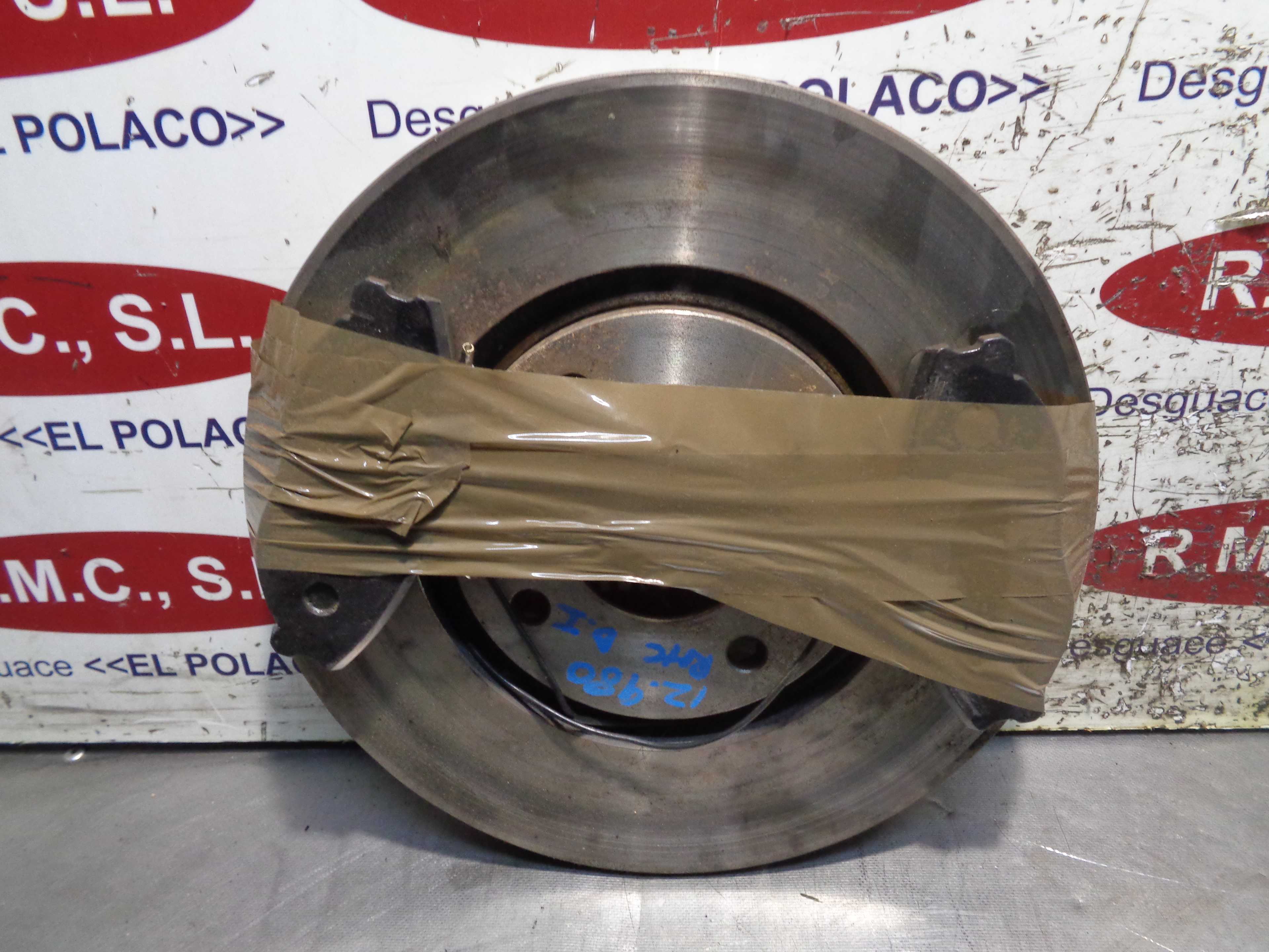 Recambio de disco freno delantero izquierdo para peugeot 406 berlina (s1/s2) sldt referencia OEM IAM 02C01202  