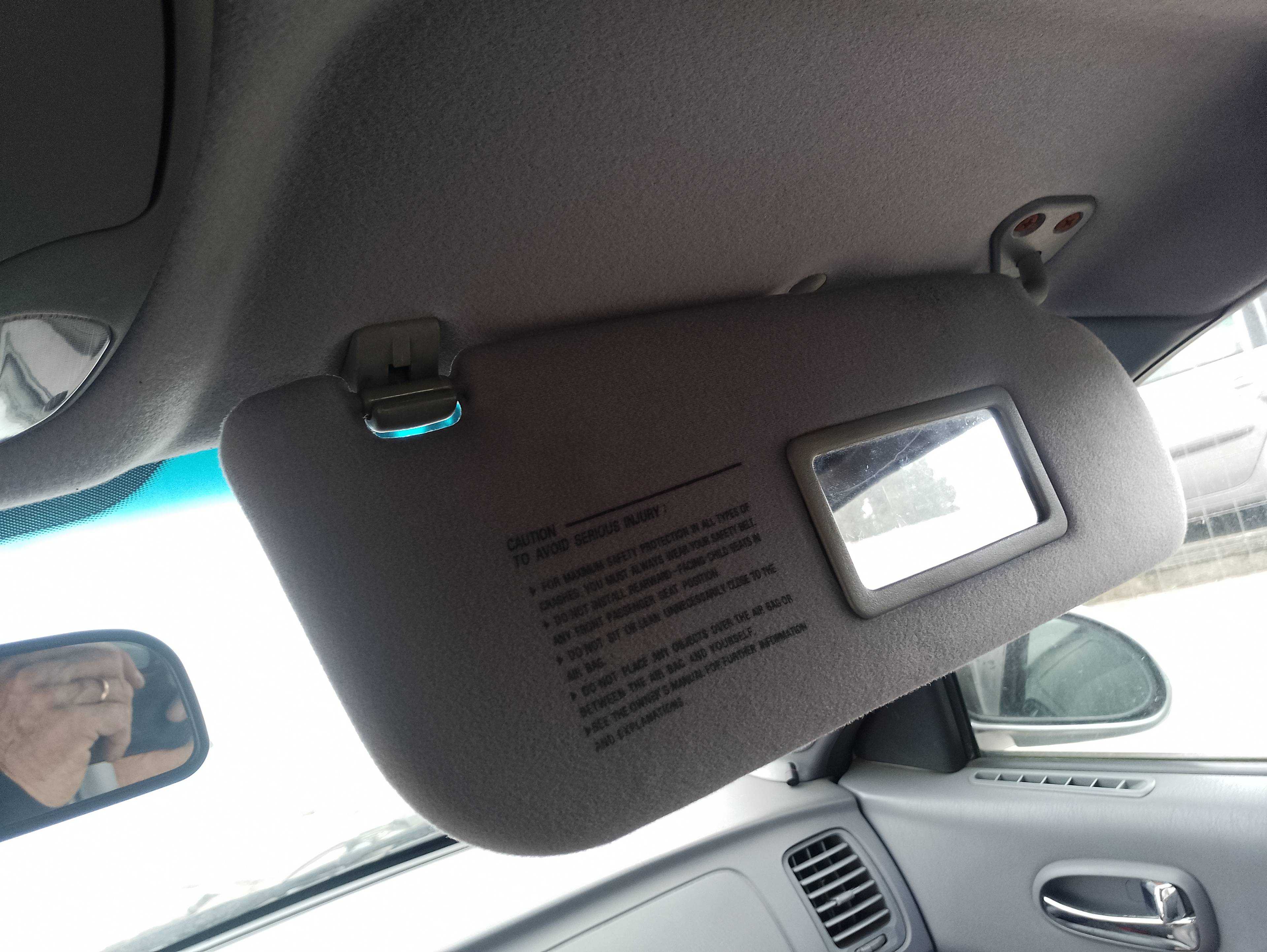 Recambio de parasol derecho para hyundai sonata (y4) 2.0i 16v gls referencia OEM IAM   