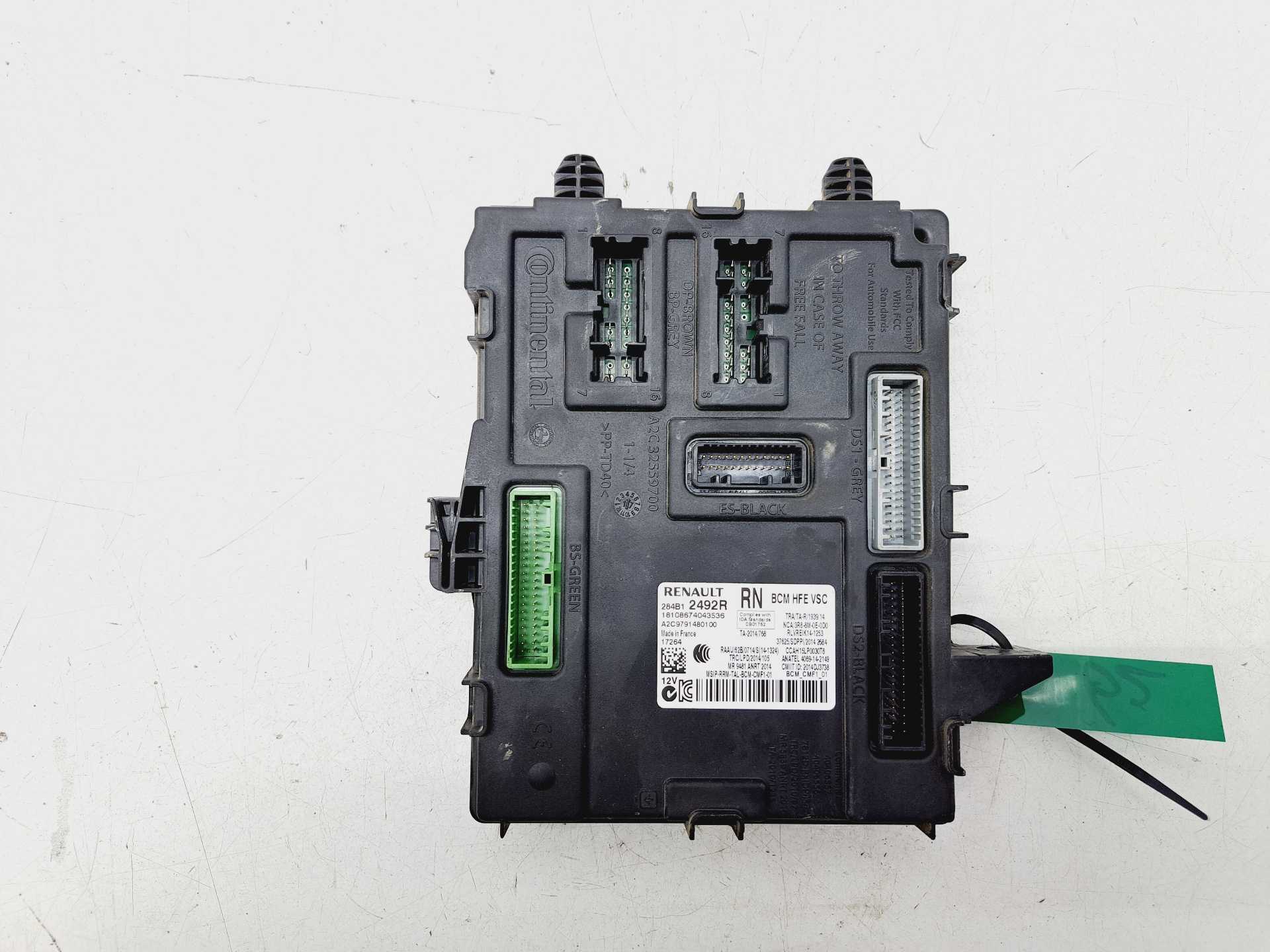 Recambio de modulo electronico para renault kadjar bose edition referencia OEM IAM 284B12492R  