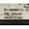 Recambio de caja reles / fusibles para peugeot 206 berlina xr referencia OEM IAM 9646777380 SIEMENS 