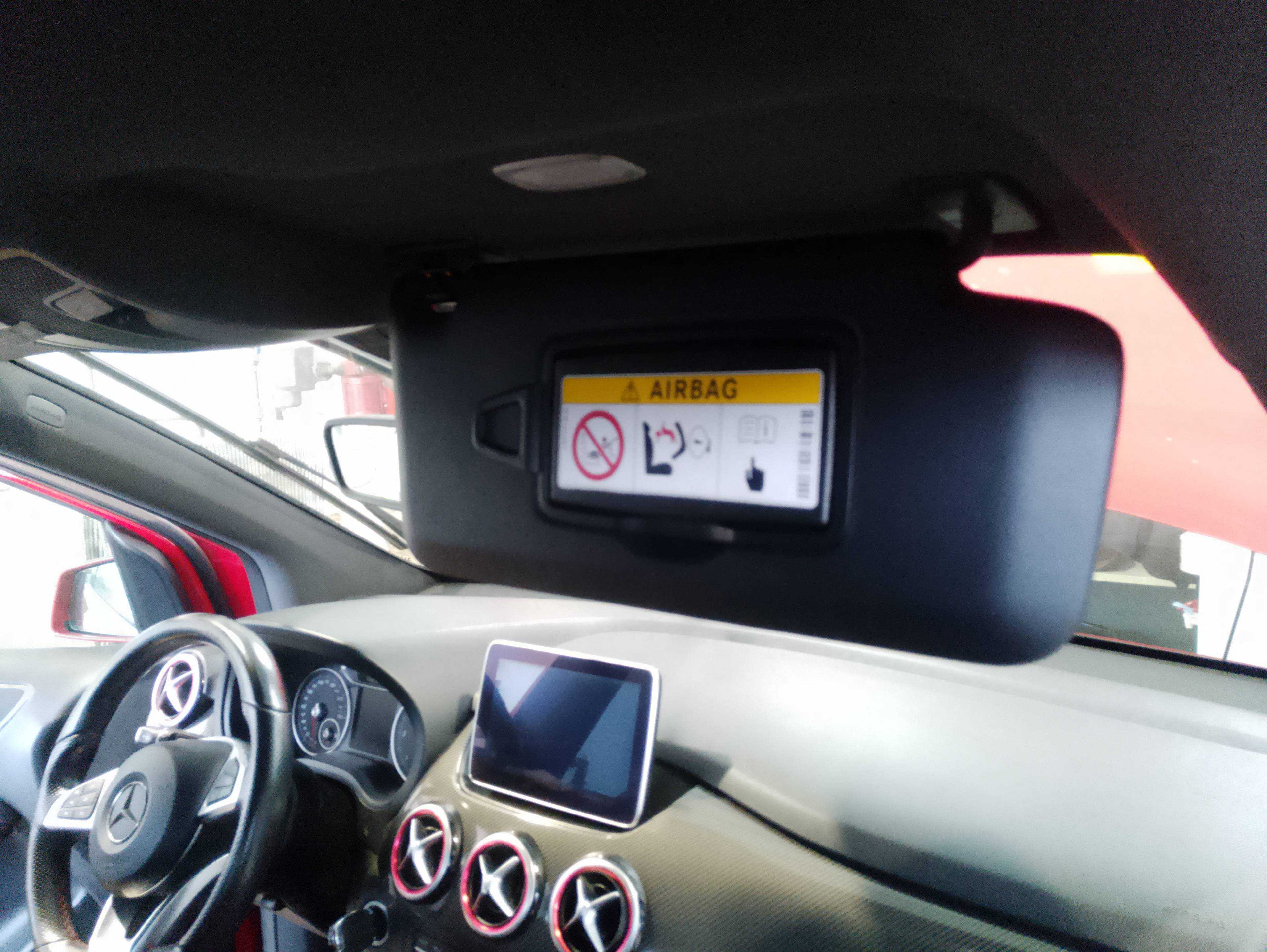 Recambio de parasol derecho para mercedes-benz clase b (w245) 150 (245.231) referencia OEM IAM   