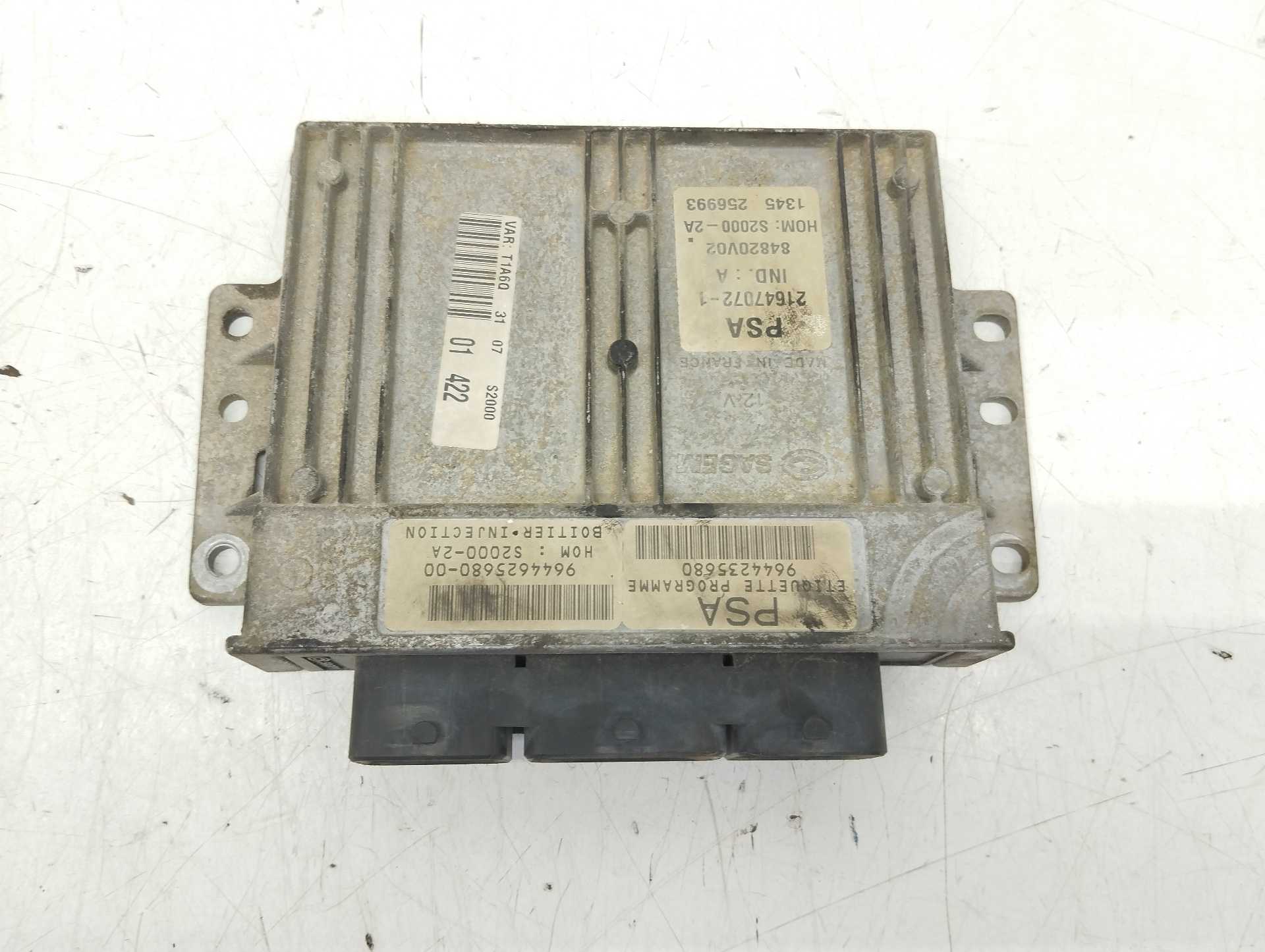 Recambio de centralita motor uce para peugeot 206 berlina xr referencia OEM IAM 964462568000 21647072 84820V02